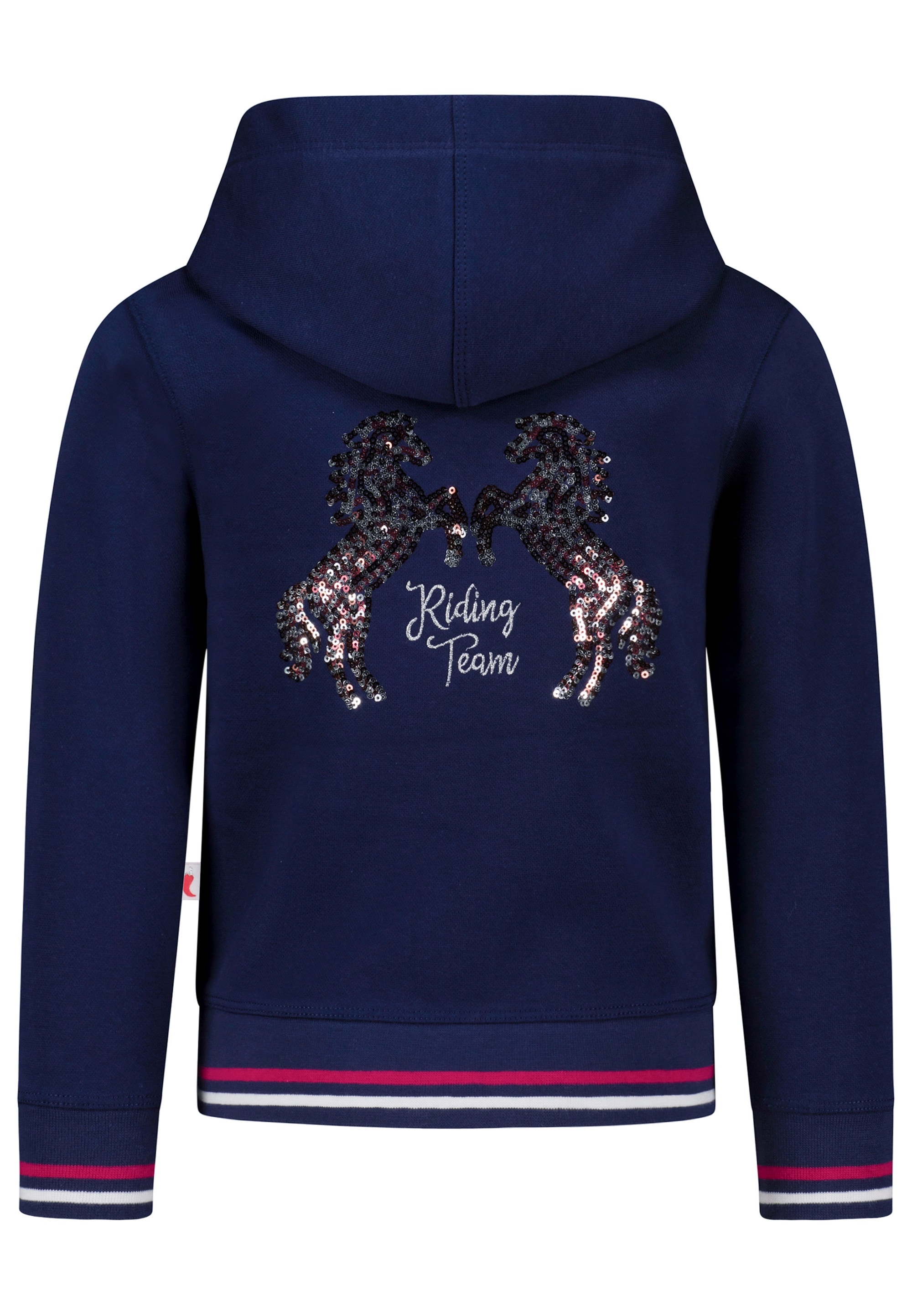 SALT AND PEPPER Sweatjacke »Sequins Horse«, mit tollem Paillettenmotiv