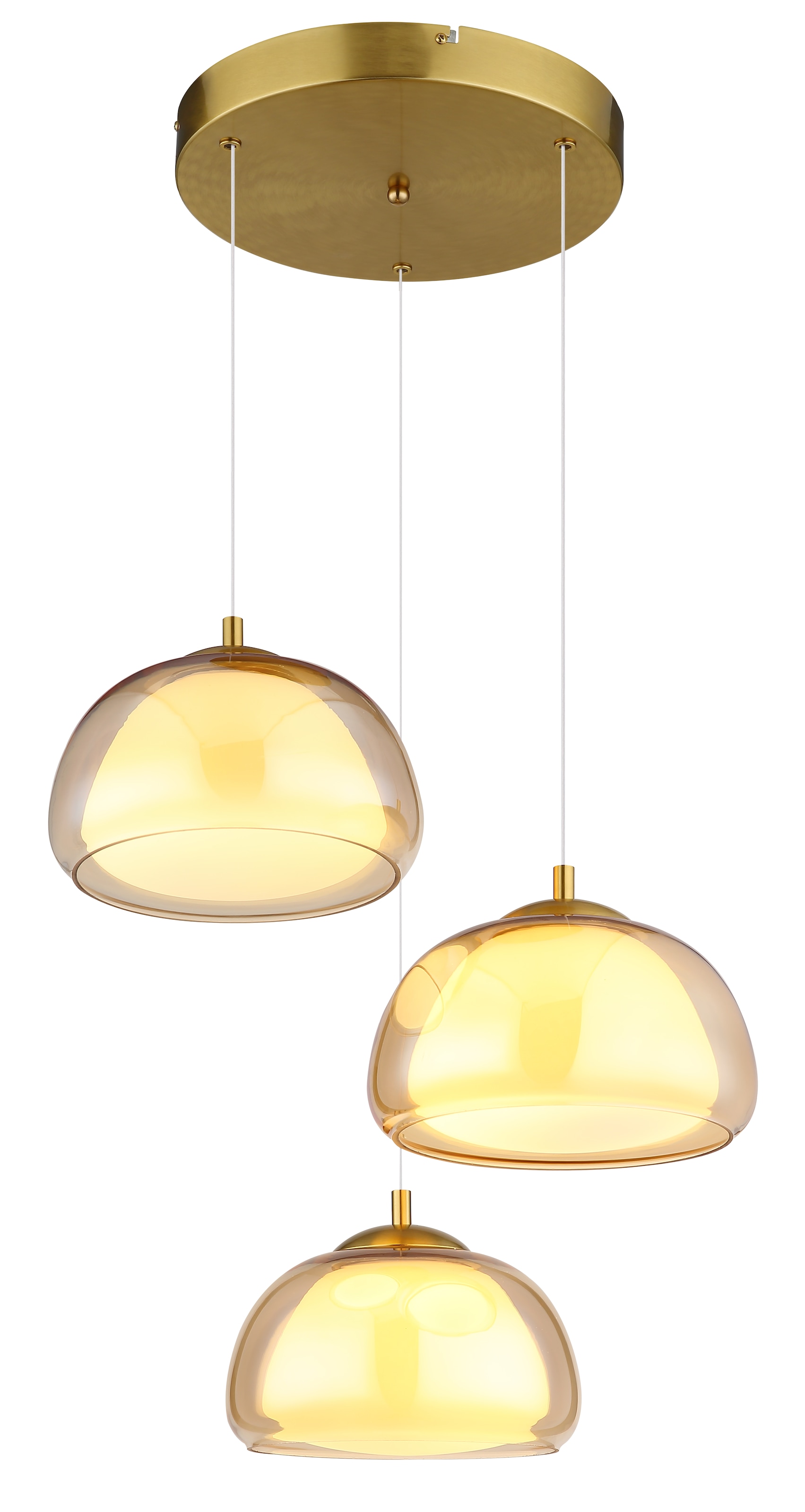 GLOBO LIGHTING Hängeleuchte »AVILA« LED-Modul 1 Stk. Hängeleuchte mit Fernbedienung, dimmbar
