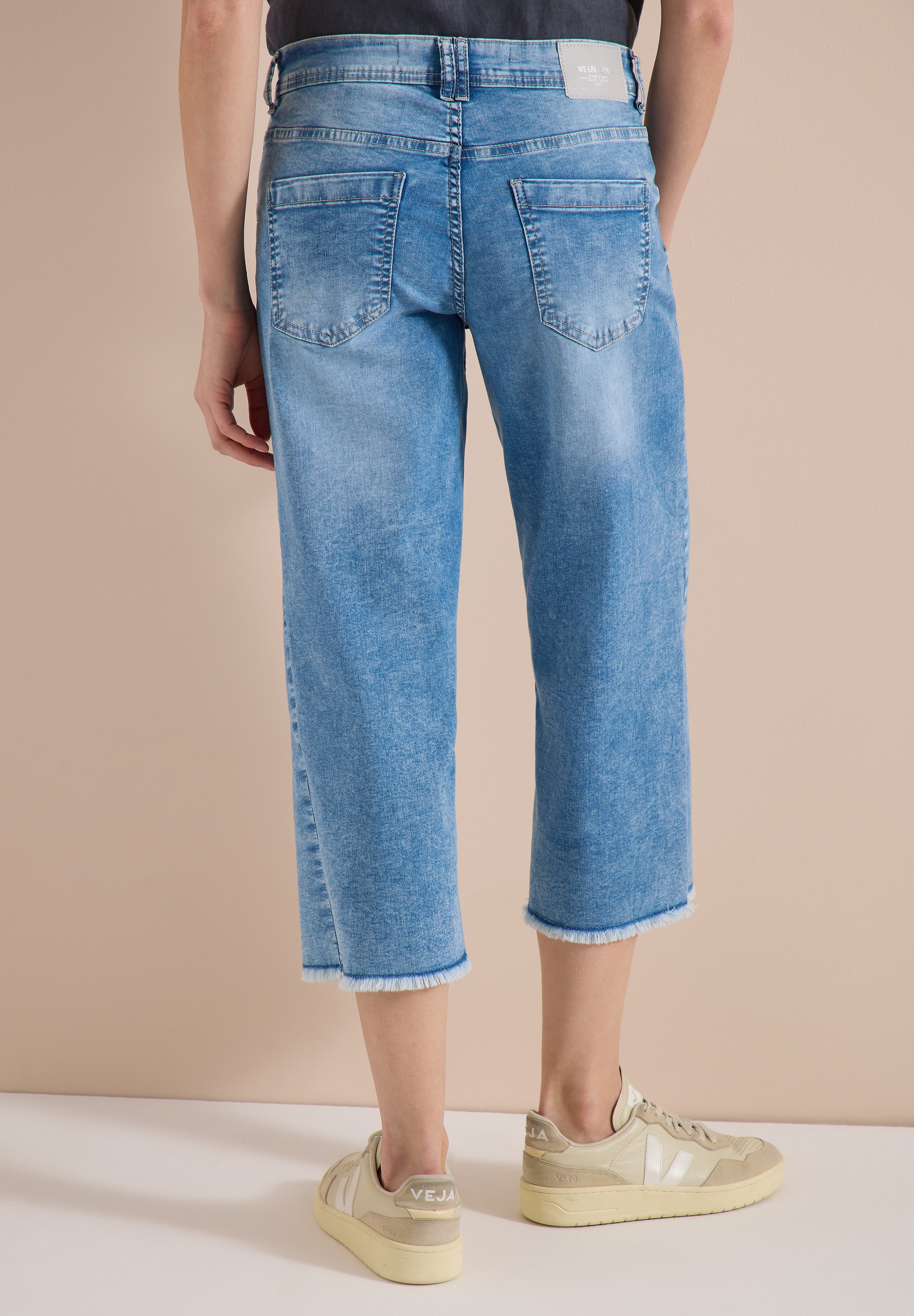 Cecil Loose-fit-Jeans in 3/4-Länge