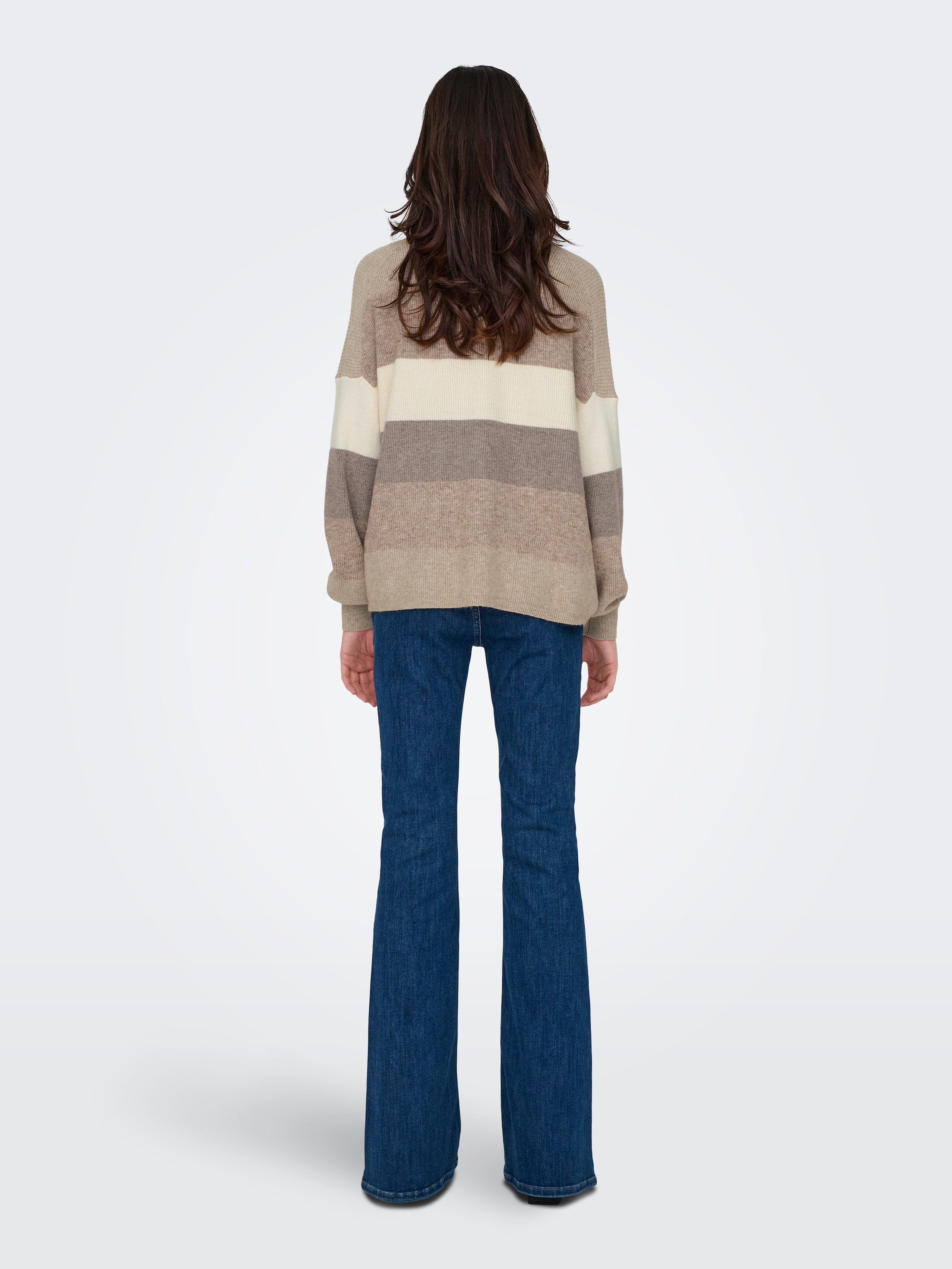 ONLY Strickpullover »ONLATIA L/S STRIPE PULLOVER KNT NOOS«