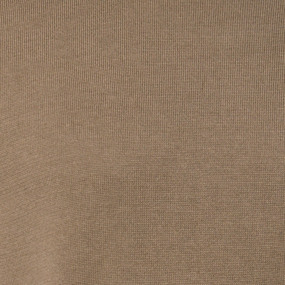 STREET ONE MEN Rundhalspullover aus reiner Baumwolle