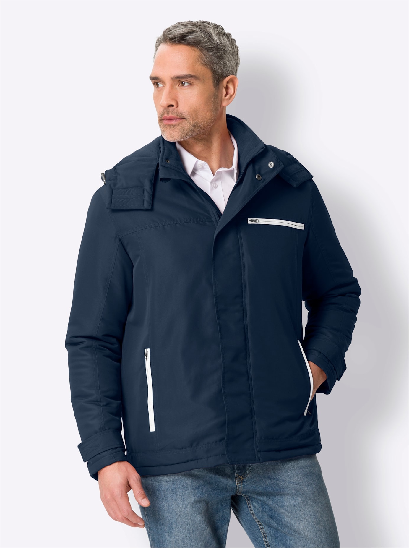Classic Funktionsjacke, mit Kapuze