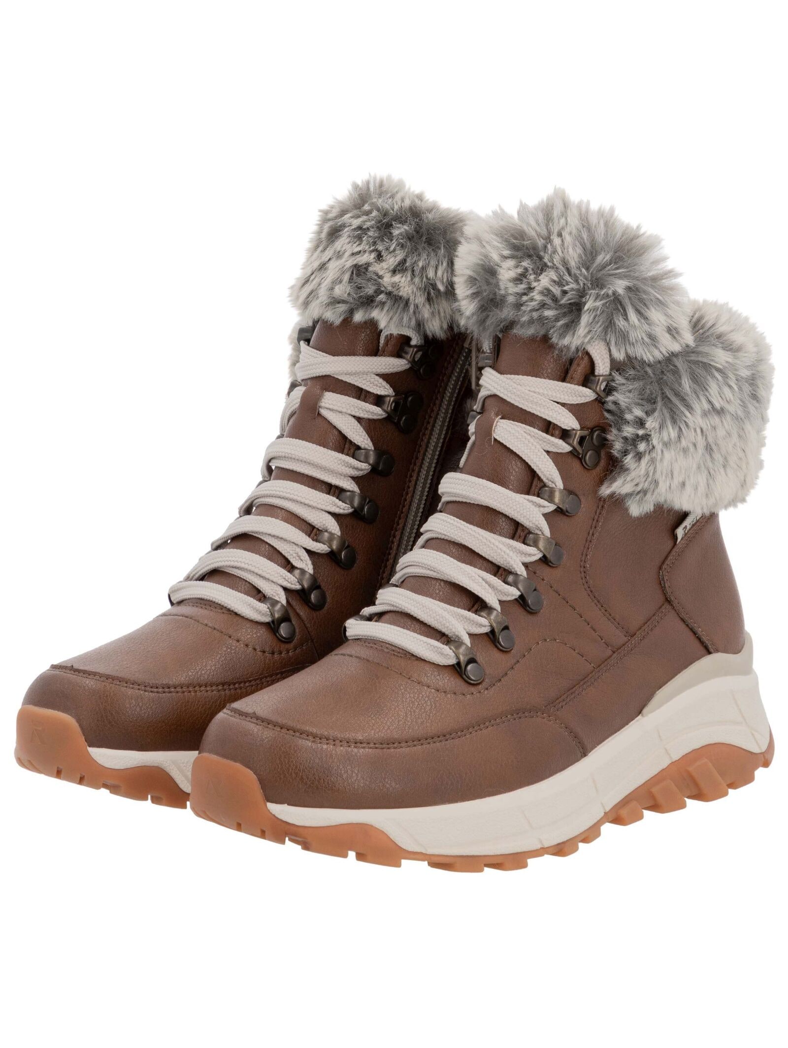 Rieker Schnürstiefelette »Rieker Stiefelette Glattleder«