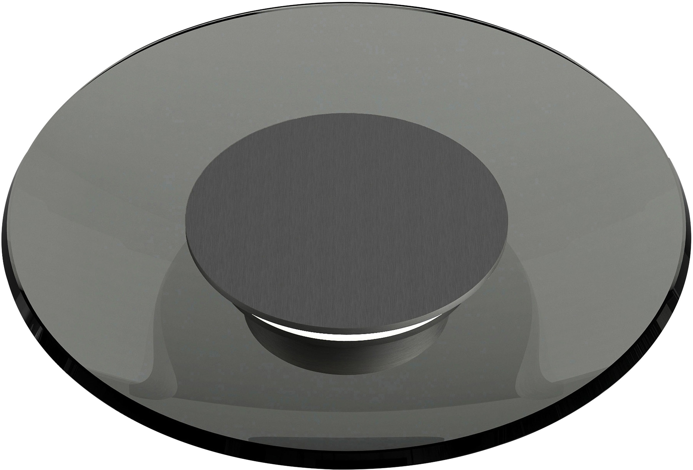 Neuhaus PURE LED Tischleuchte »PURE Moon« LED-Board 1 Stk. Warmweiß Stufenloses dimmen per Touchdimmer, Rauchglas