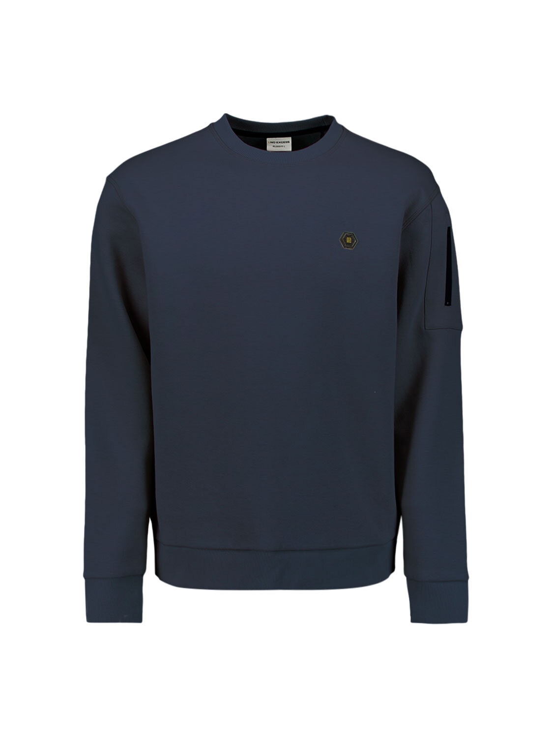NO EXCESS Sweater "No Excess Rundhals-Sweater" günstig online kaufen