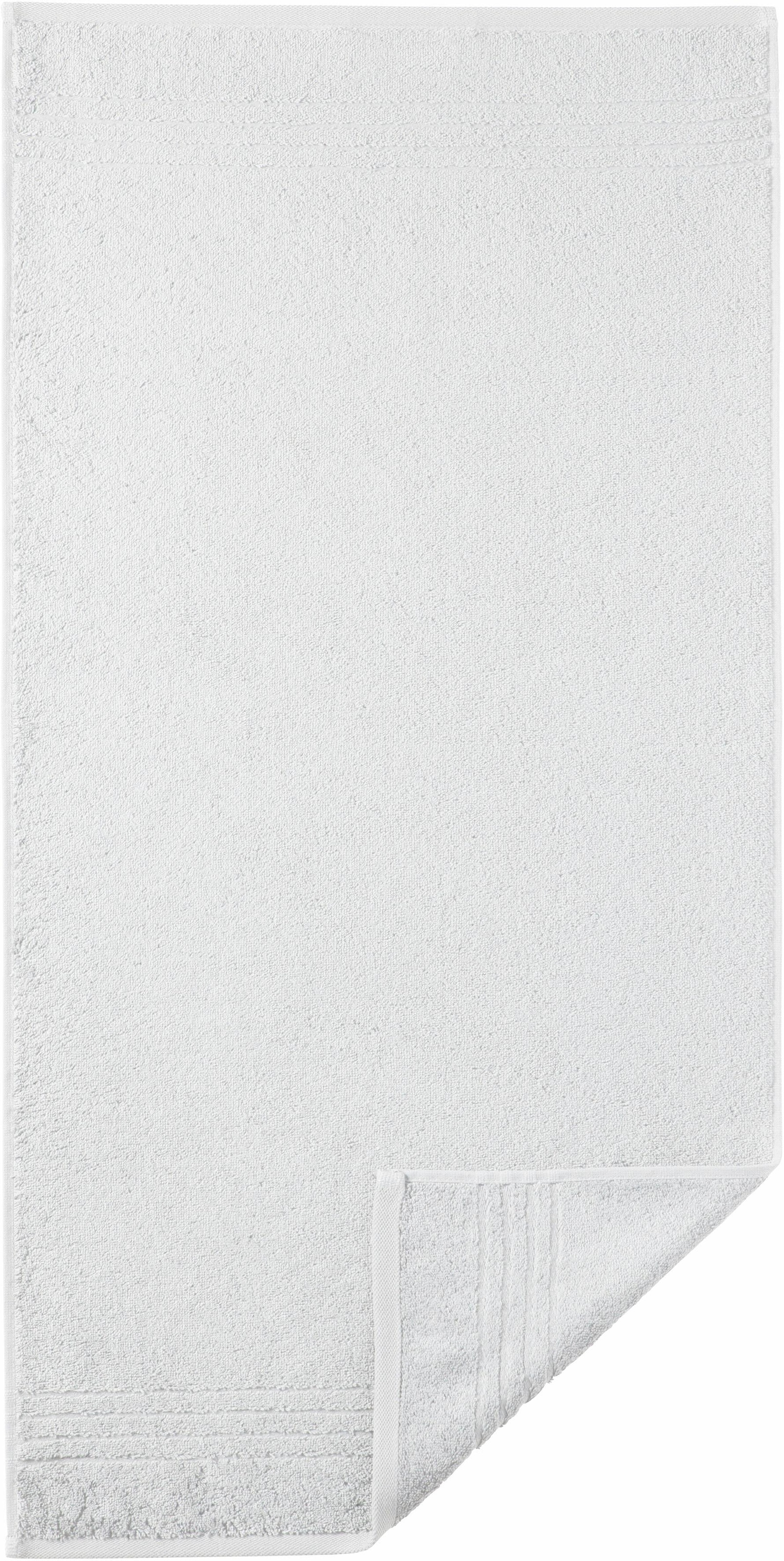 Badetücher EGERIA, B:70cm L:140cm, grau, Walkfrottee, Obermaterial: 100% Baumwolle, Handtücher, "Madison", Uni-Programm mit Streifenbordüre, reine