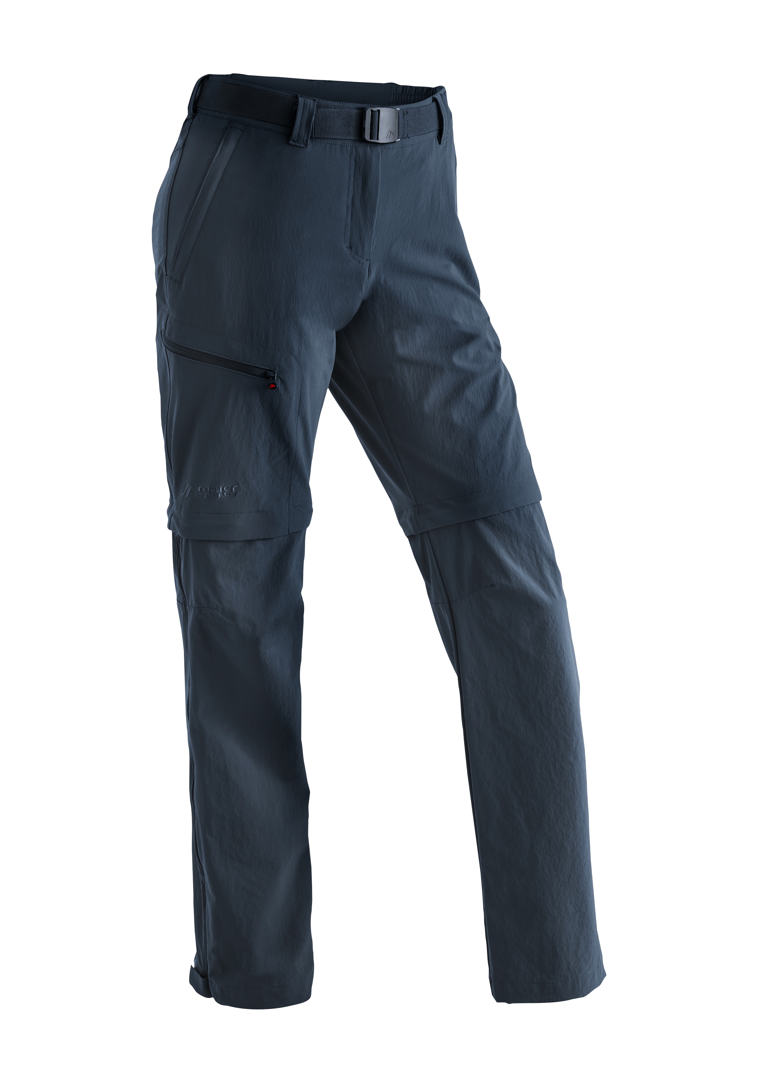 Maier Sports "Nata" Damen Zip-Off Wanderhose, atmungsaktive Trekkinghose, Regular Fit