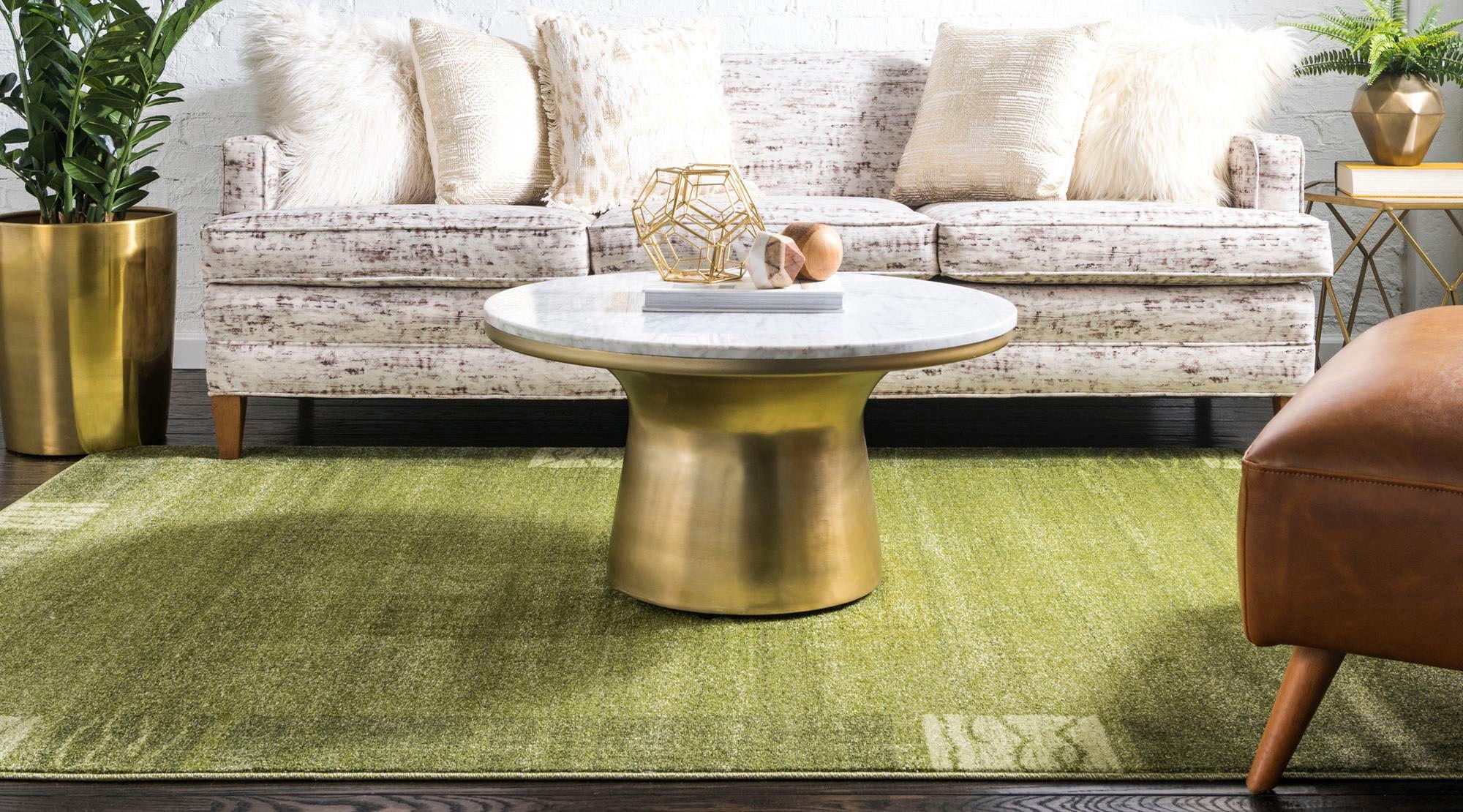 Myflair Möbel & Accessoires Teppich »Good Times Lagerräumung«, rechteckig, 13 mm Höhe, Kurzflor, gewebt, melierte Optik, mit Bordüre