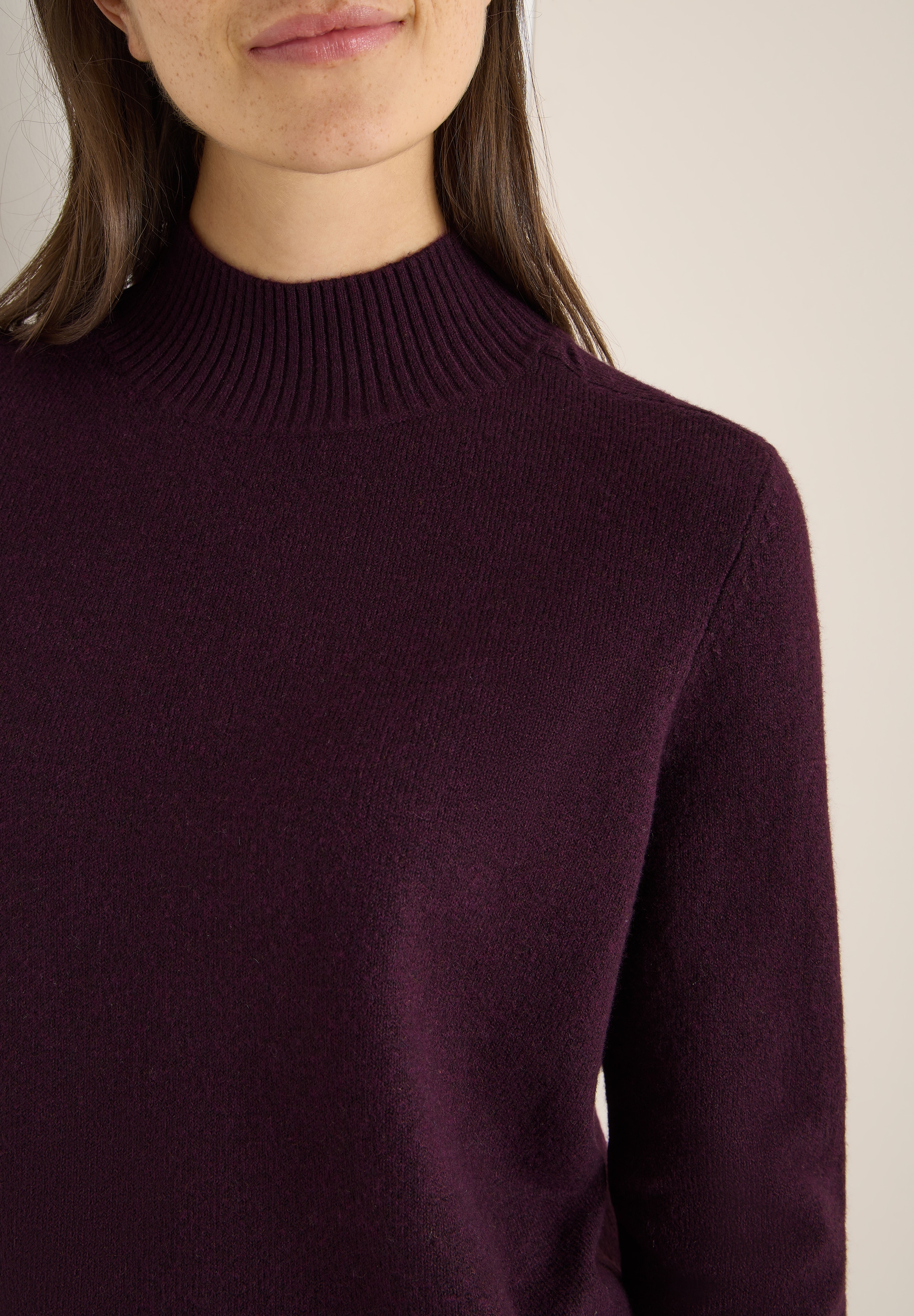 Cecil Stehkragenpullover mit Turtelneck-Stehkragen