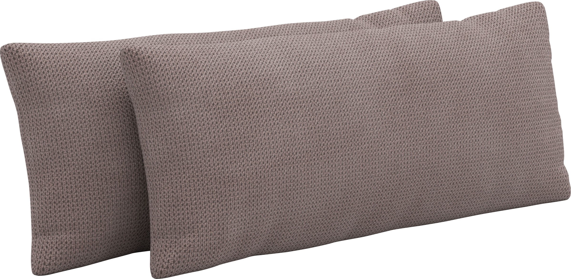 Auflagekissen SIT & MORE, B:65cm H:25cm T:10cm, grau, 90% Polyester, 10% Polyamid, Polsterauflagen, "Emely"