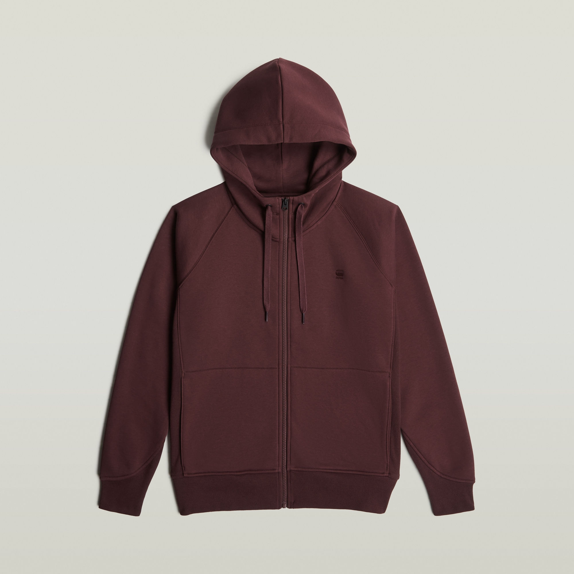 G-STAR Kapuzensweatjacke »Premium core 2.1 hdd zip thru«, mit tonaler Logostickerei