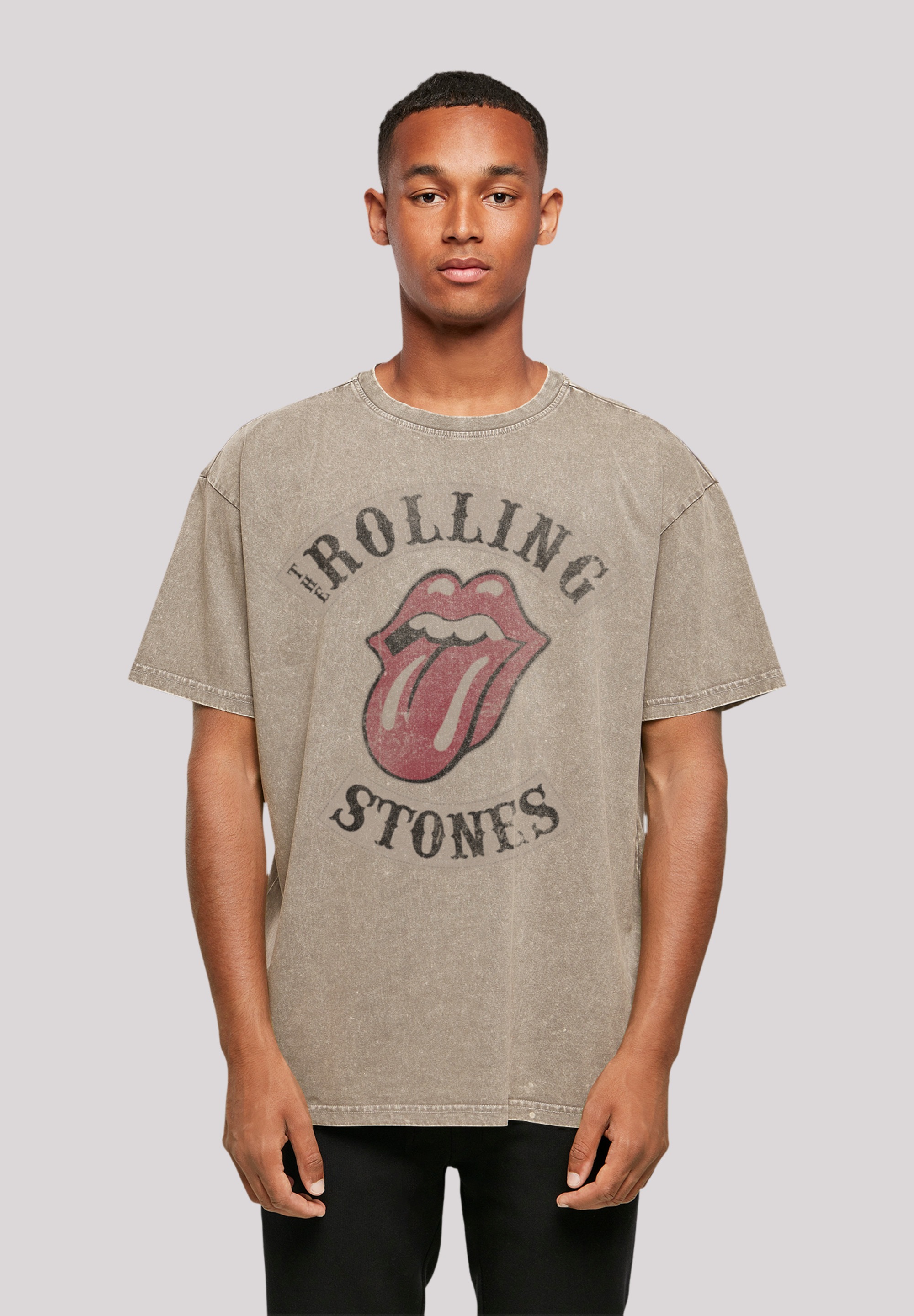F4NT4STIC T-Shirt »The Rolling Stones Tour '78 Vector«, Premium Qualität