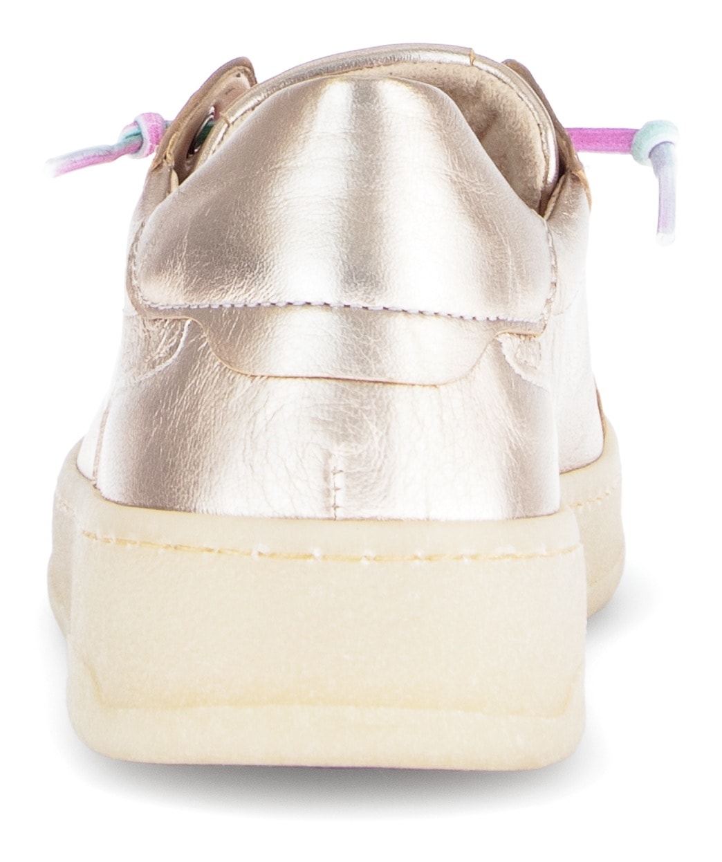 Gabor Slip-On Sneaker, Freizeitschuh, Halbschuh, Slipper mit bunten Gummizügen