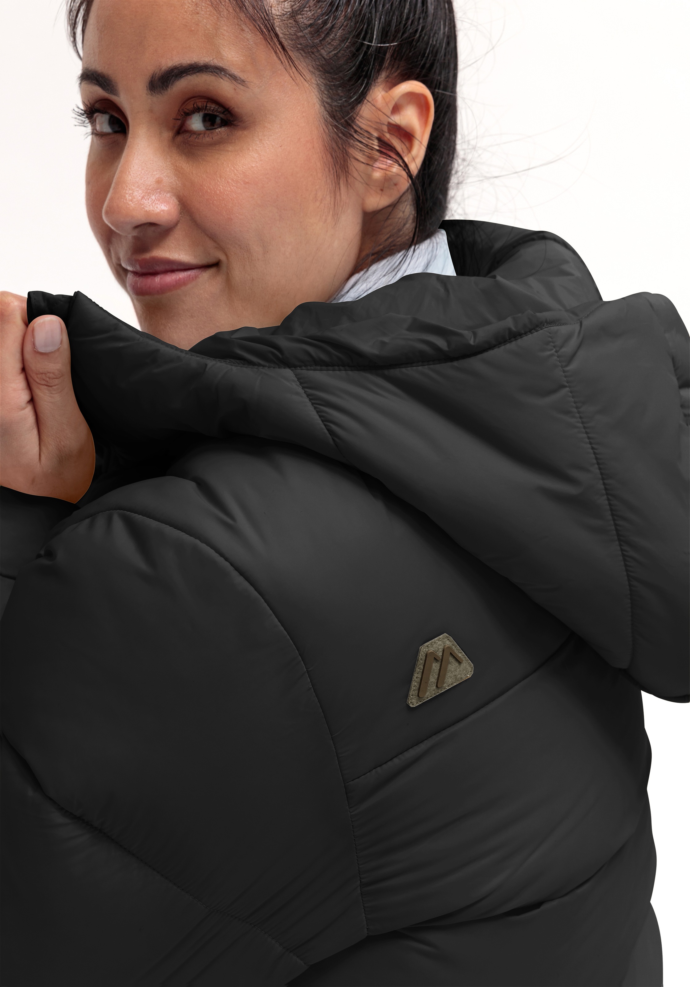 Maier Sports Funktionsmantel »Heatcore Coat W«, warmer Damen Mantel lockere Passform bequemer Schnit