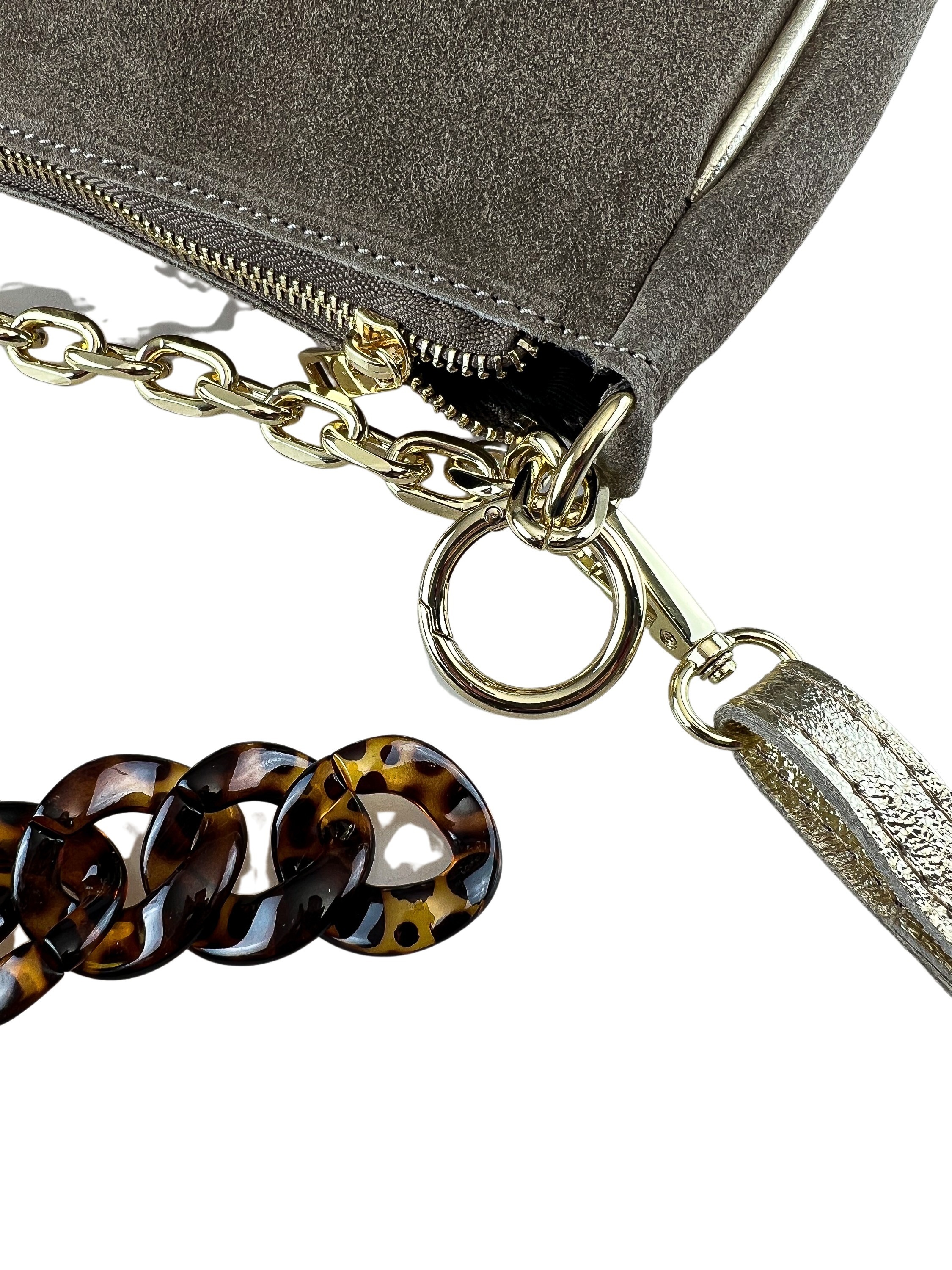 COLLEZIONE ALESSANDRO Schultertasche »Heidi«, aus Rindsleder, 3 Tragevarianten
