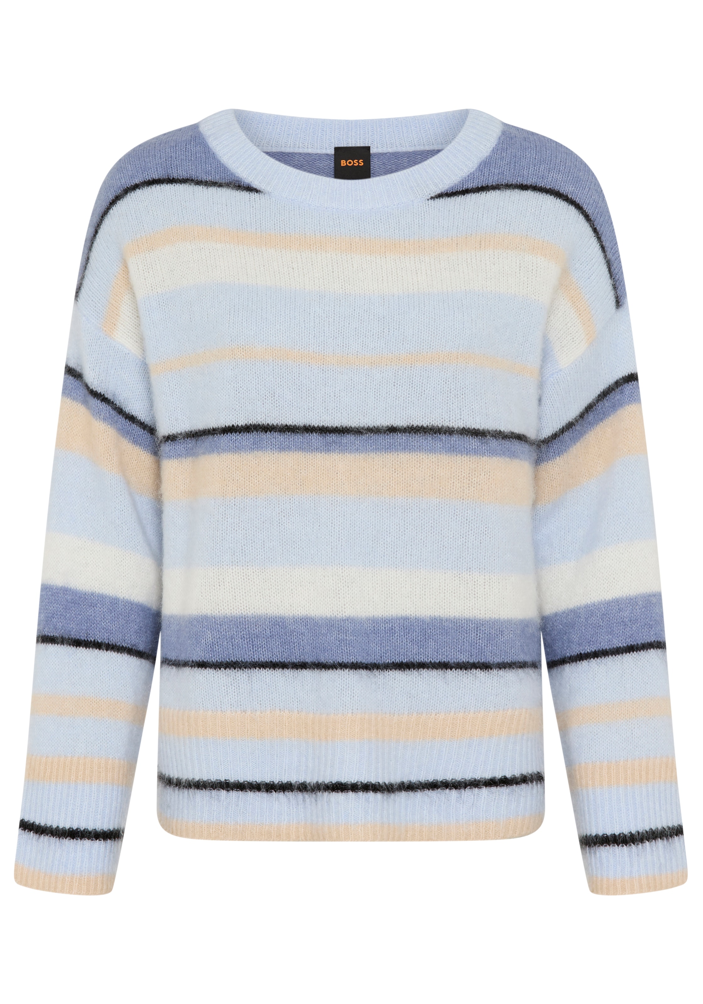 BOSS ORANGE Strickpullover "Fosset Premium Damenmode" mit Alpaka-Wolle, ges günstig online kaufen