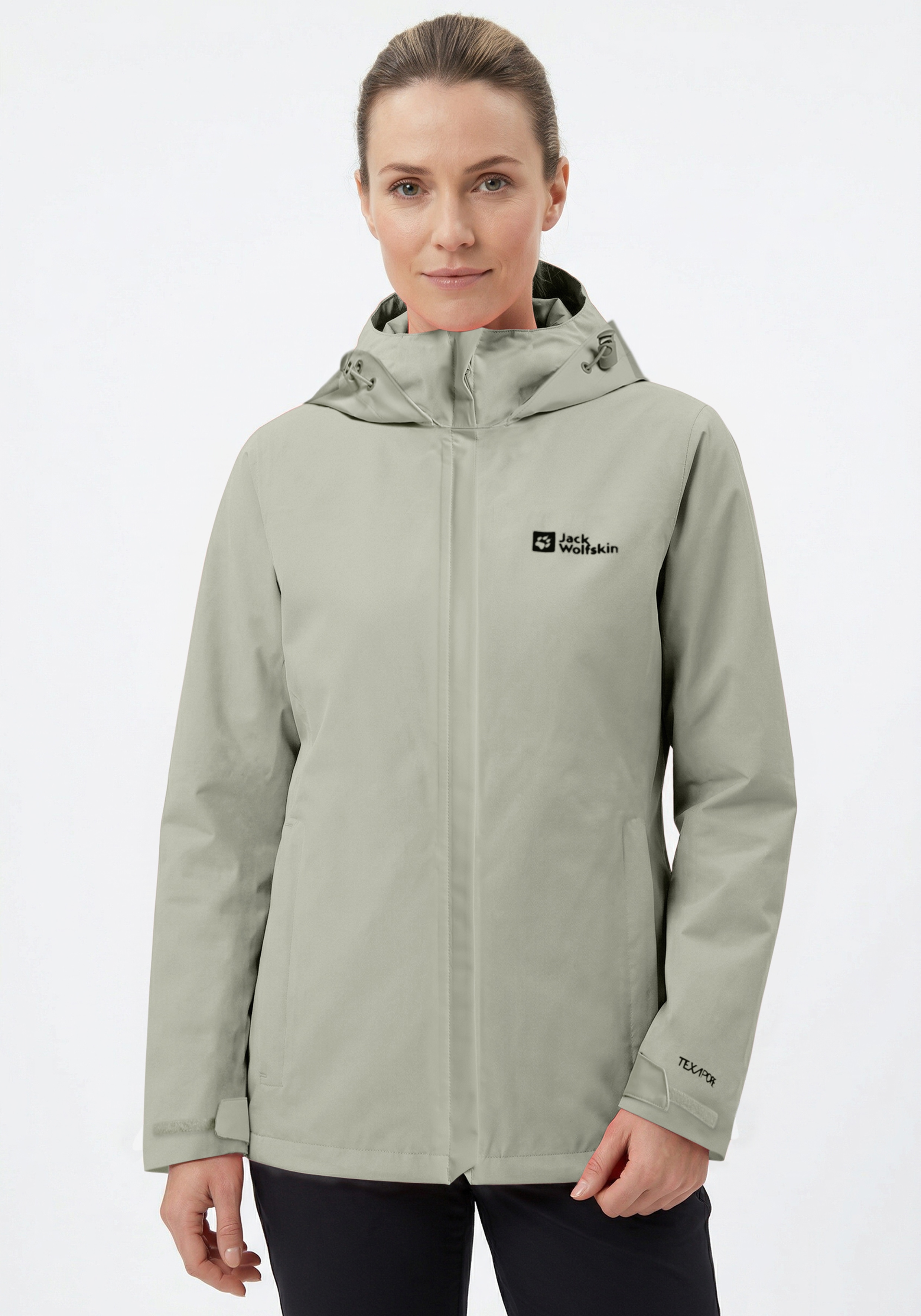 Jack Wolfskin Outdoorjacke "TRAILTIME 2L JKT W" wasserdicht, winddicht, atmungsaktiv