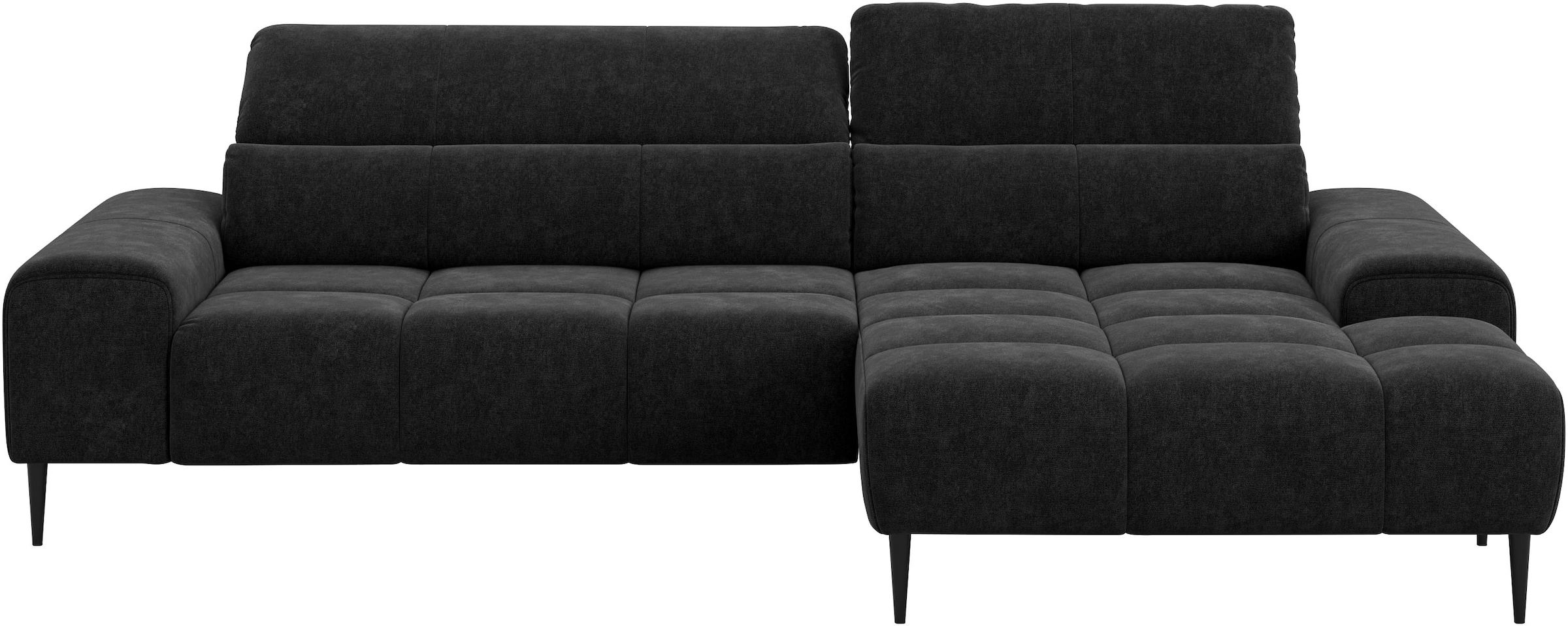 COTTA Ecksofa »Theo L-Form, B: 290 cm« mit Kopfteilverstellung, optional Sitztiefenverstellung