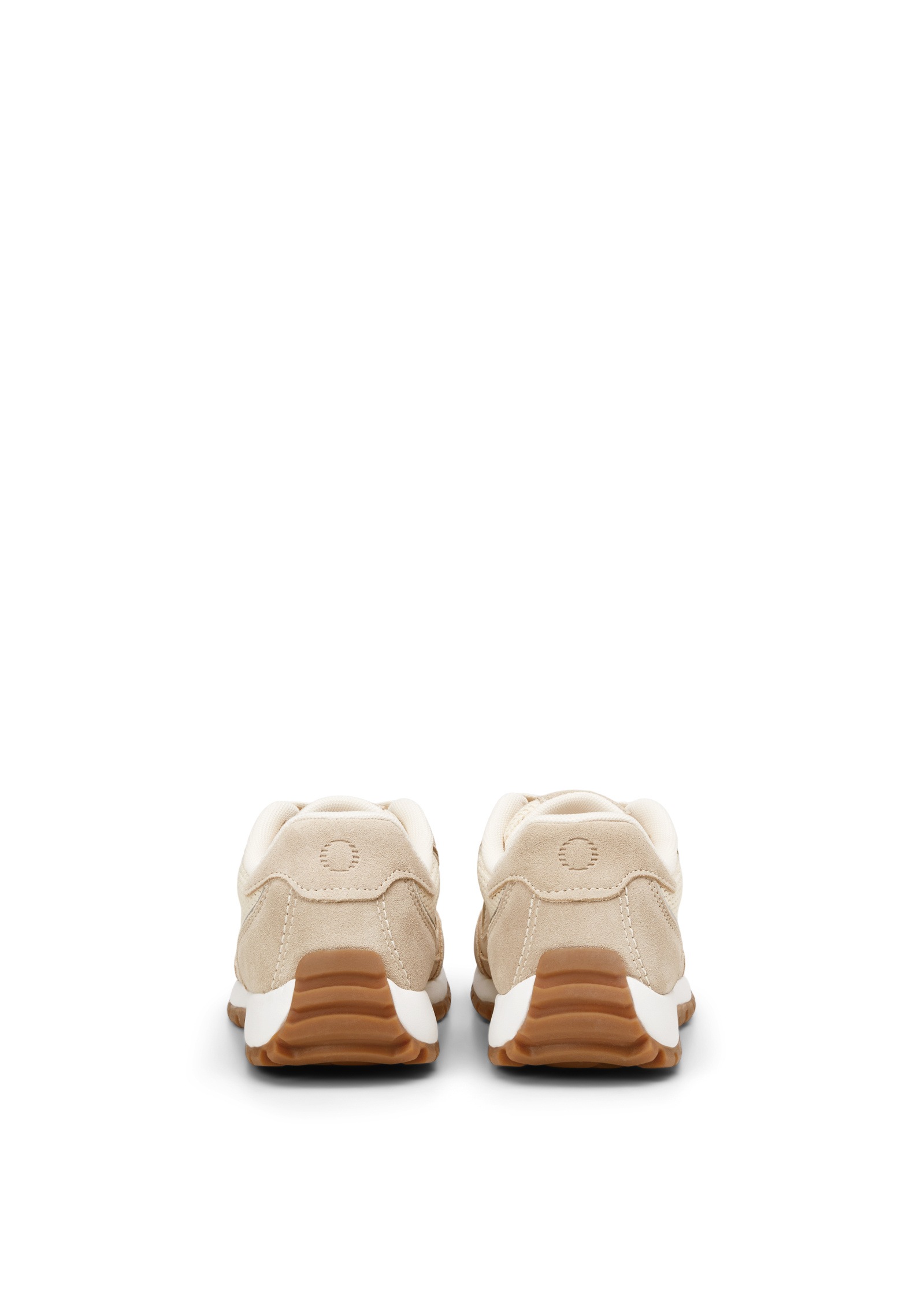 Marc O'Polo Sneaker »aus Rindleder mit Strickeinsatz«