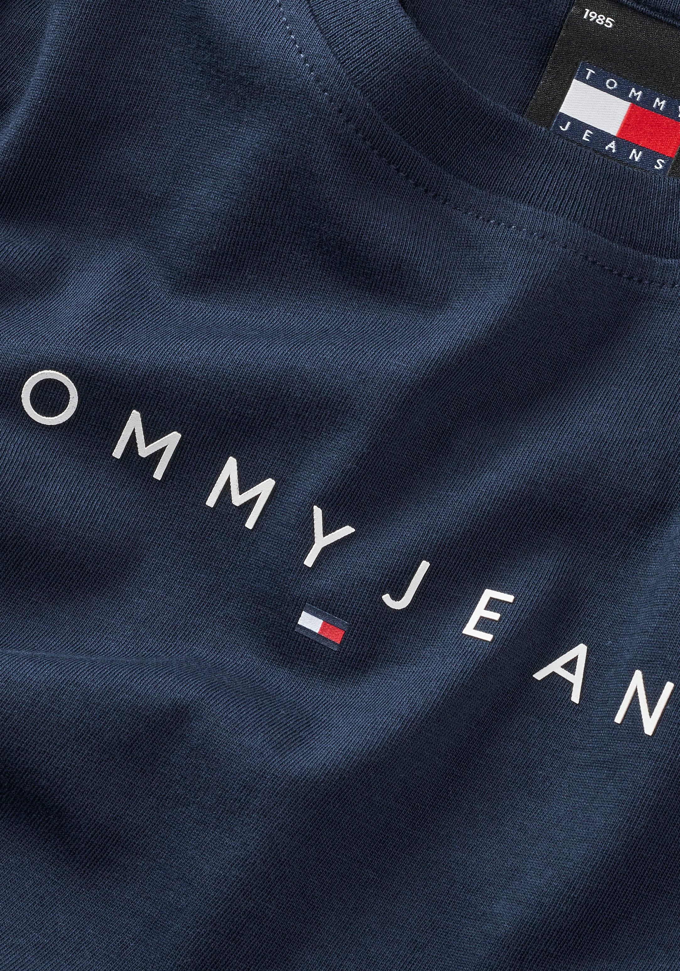 Tommy Jeans T-Shirt »TJW SLIM LINEAR TEE EXT«, mit Logo-Schriftzug