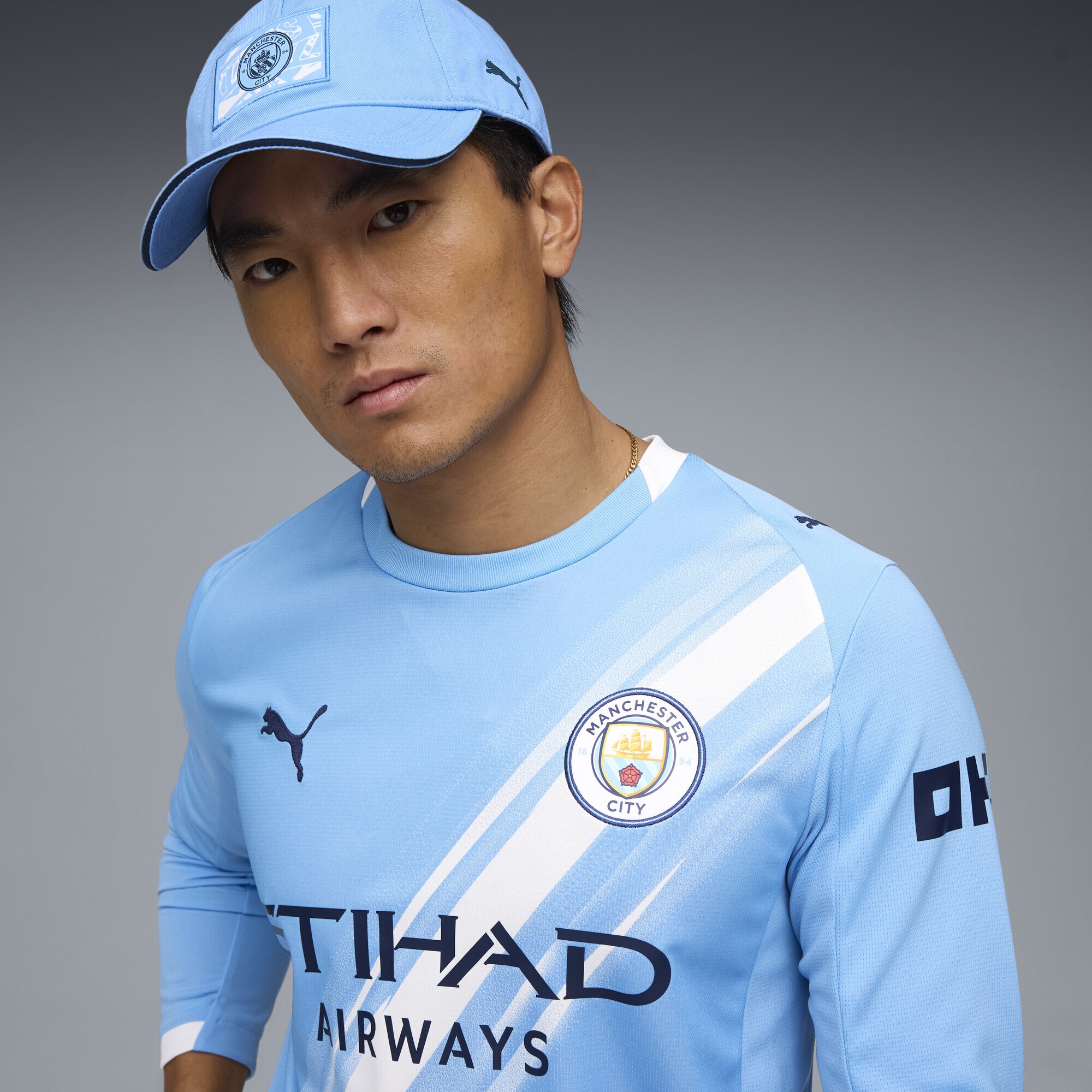 PUMA Trainingsshirt »Manchester City 25/26 Langarm-Heimtrikot Herren«