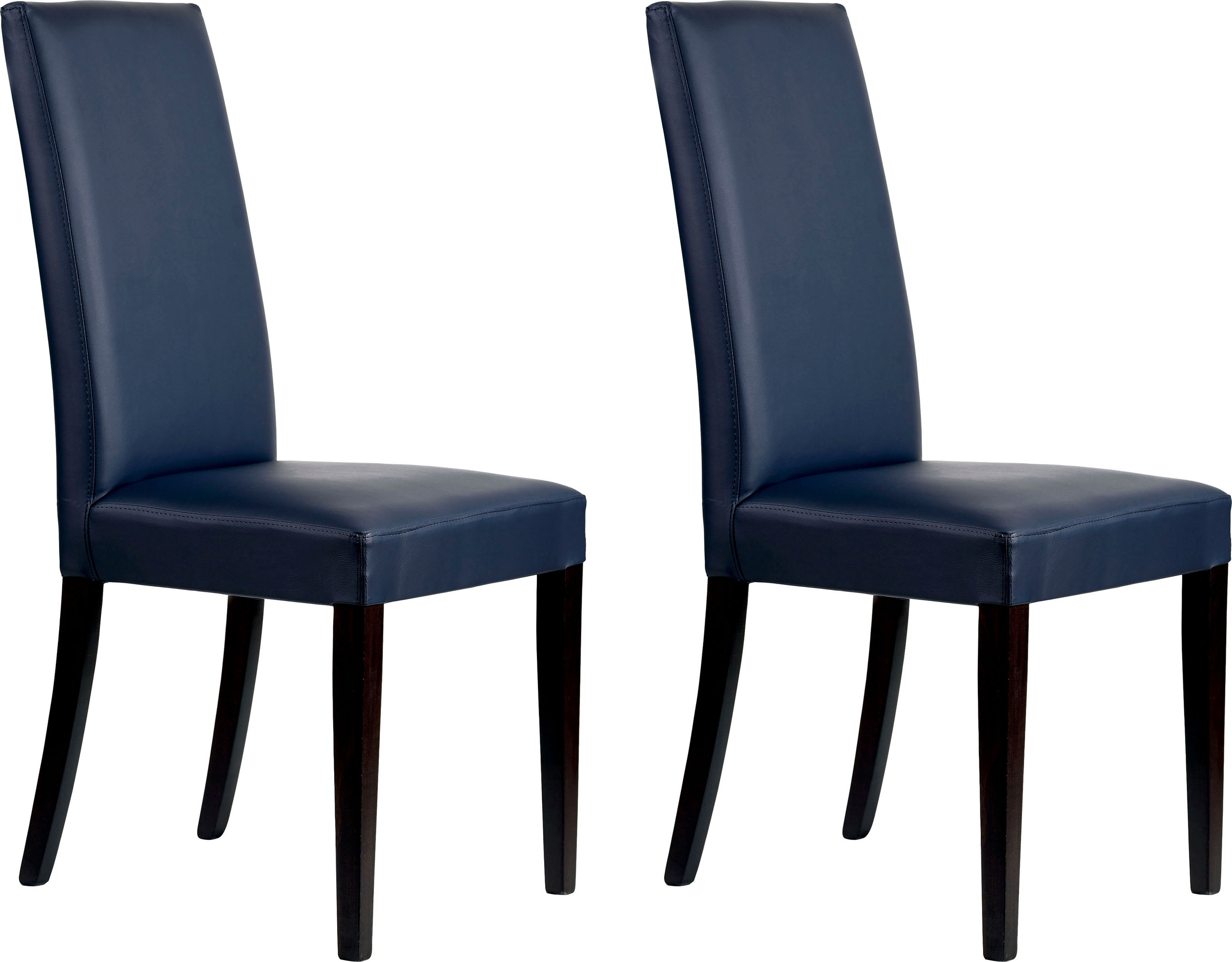 Home affaire Polsterstuhl "Java" (Set) 2 Stk. Kunstleder Gestell aus Massiv günstig online kaufen