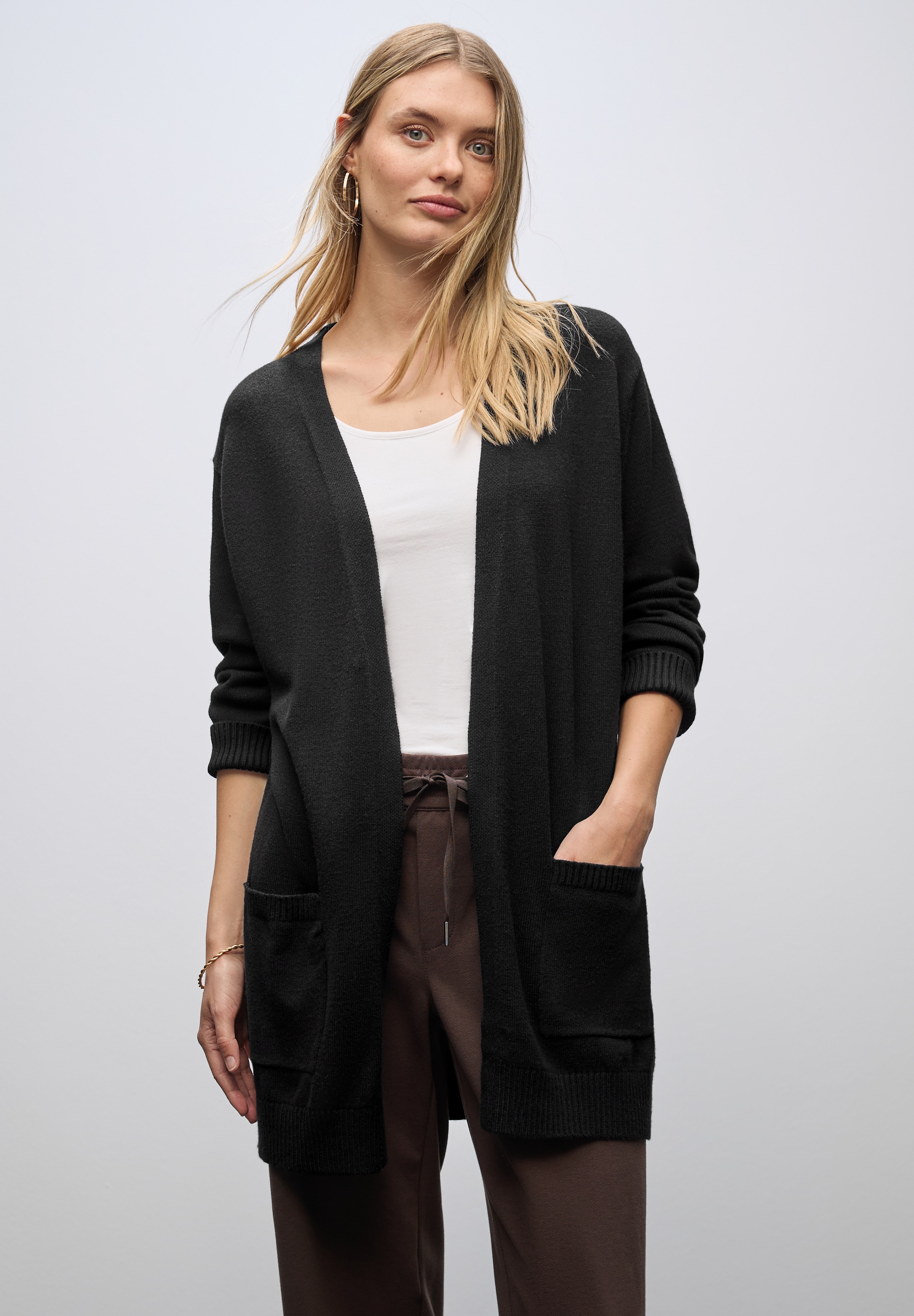 STREET ONE Cardigan, ohne Verschluss, offen günstig online kaufen