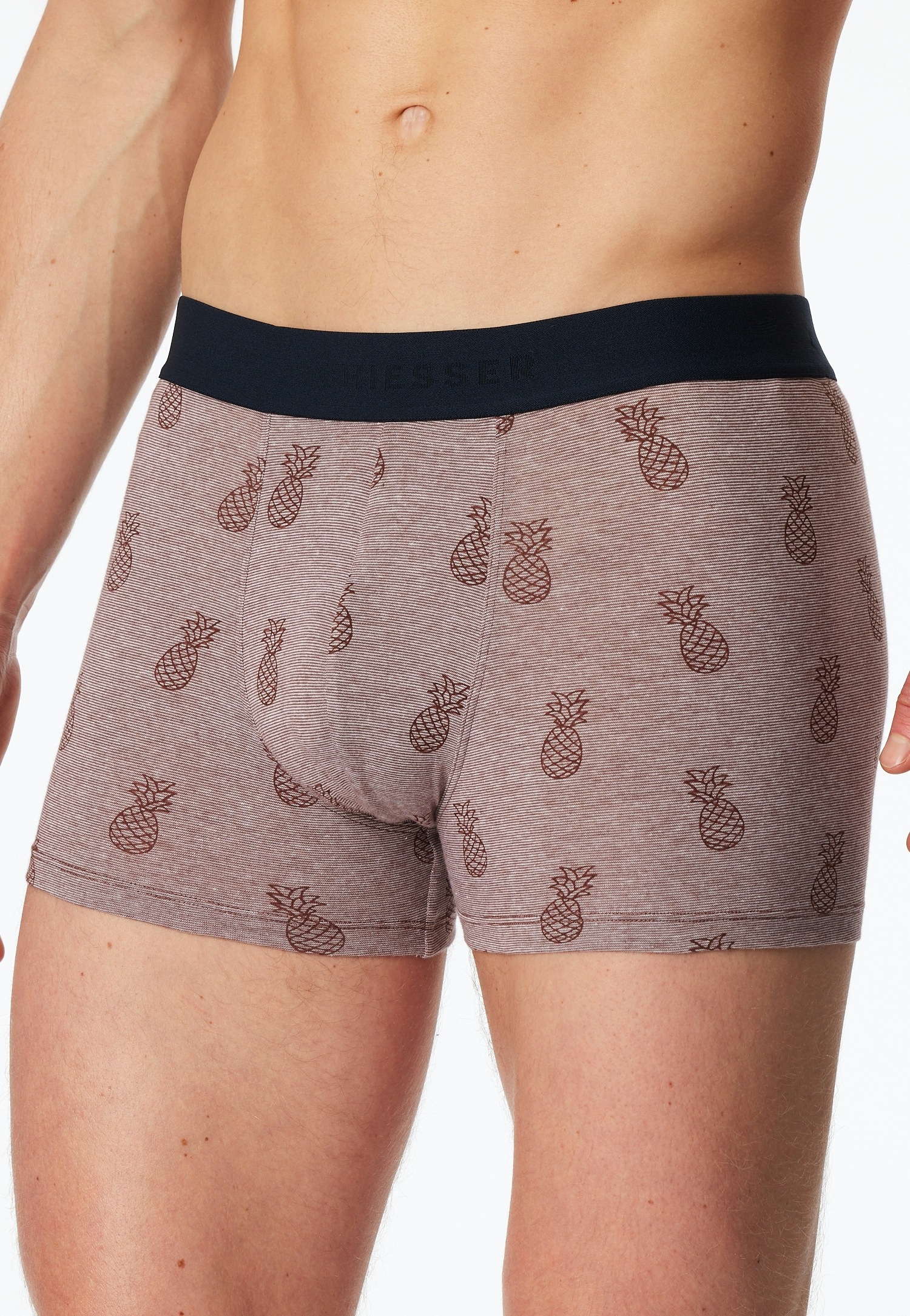 Schiesser Boxer "95/5 Multipacks" 3er Pack, ohne Eingriff, softer Logo-Webg günstig online kaufen