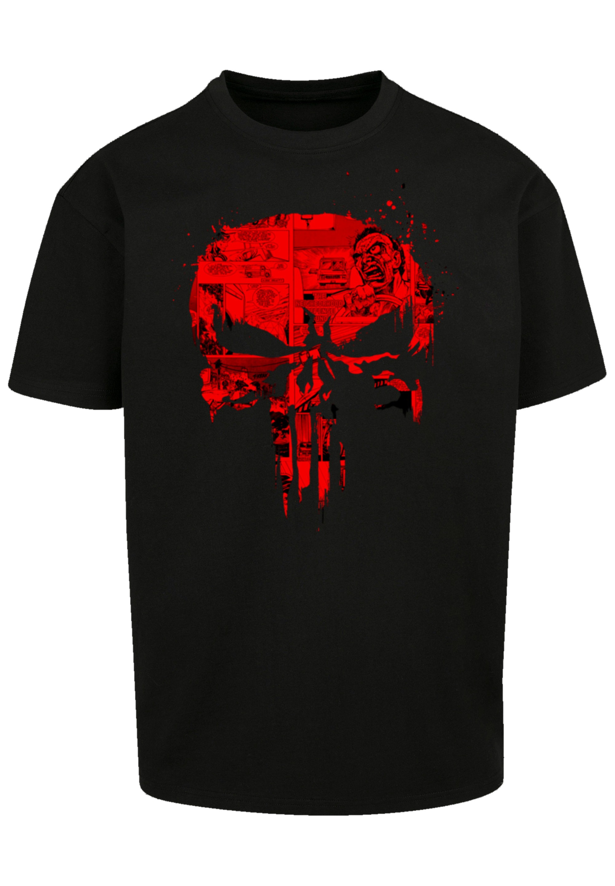 F4NT4STIC T-Shirt »Marvel Punisher Vintage Comic«, Premium Qualität
