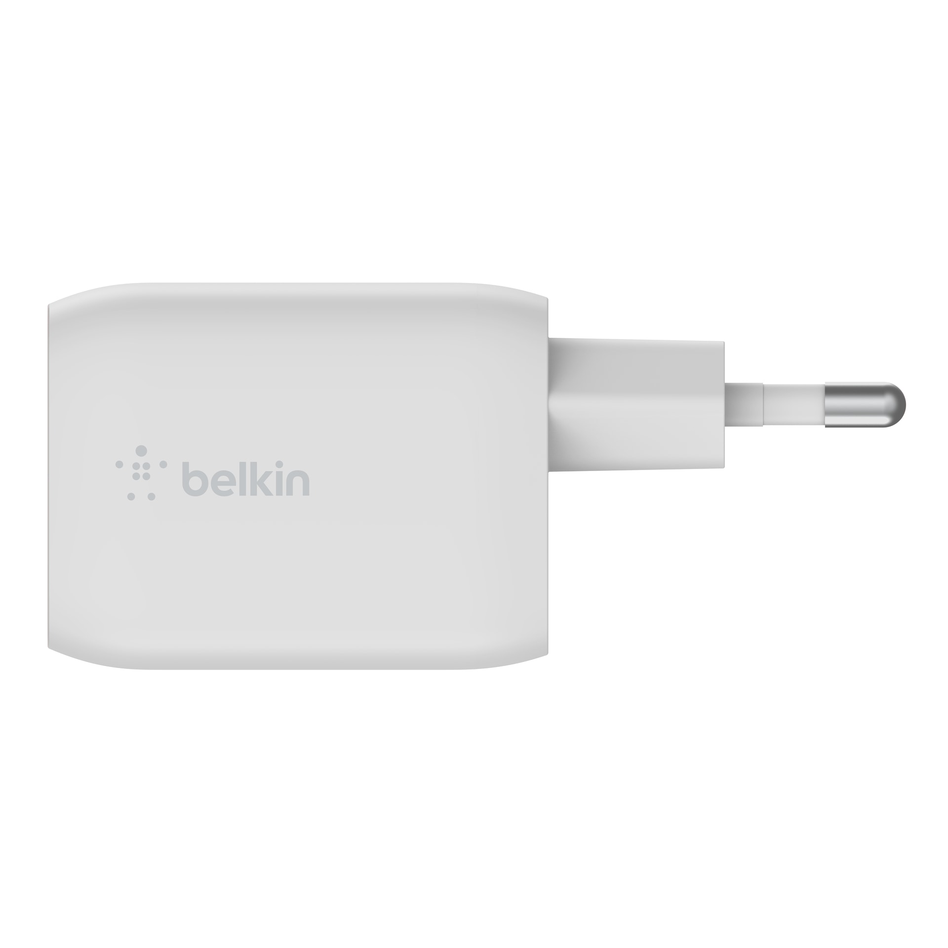 Belkin USB-Ladegerät »65W Dual USB-C GaN Ladegerät mit PD und PPS + 2m Kabel«, für Apple iPhone Samsung Galaxy Google Pixel