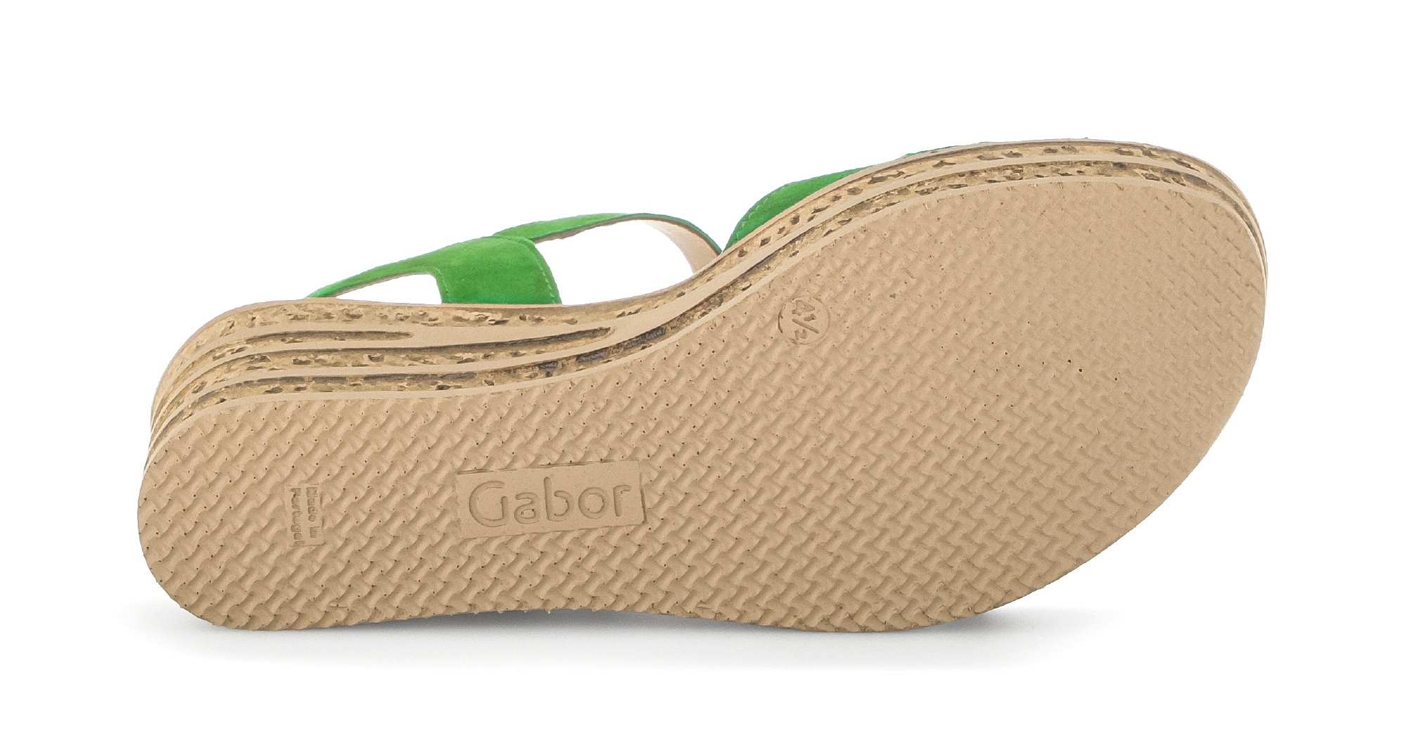 Gabor Keilsandalette, Plateau, Sommerschuh, Riemchensandale mit Klettverschlüssen