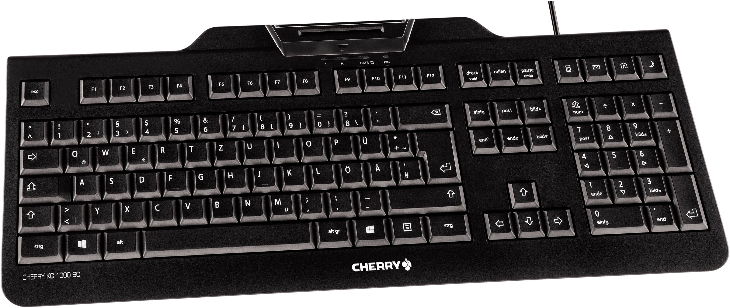 Cherry Tastatur »KC 1000 SC«, (Ziffernblock-Windows-Sperrtaste)
