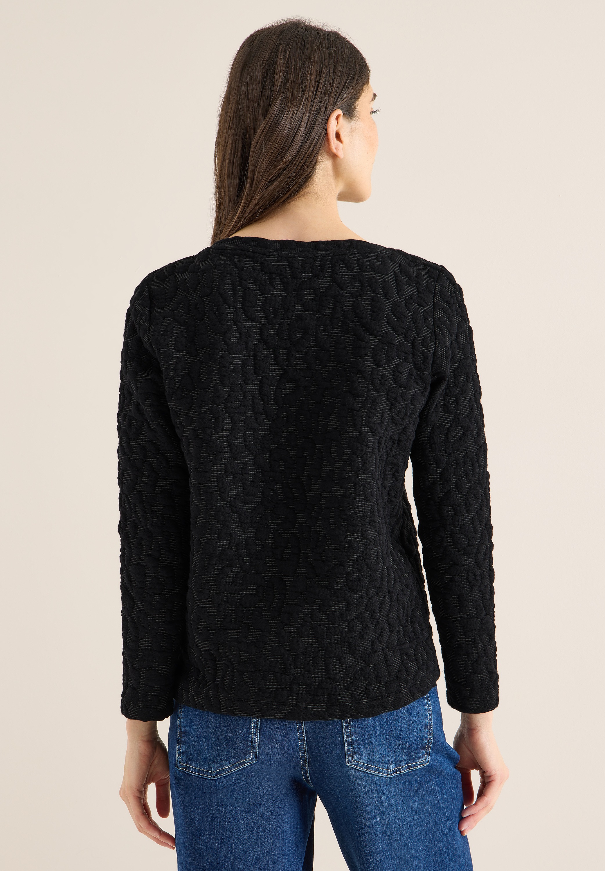 Cecil Langarmshirt mit Leoprint günstig online kaufen