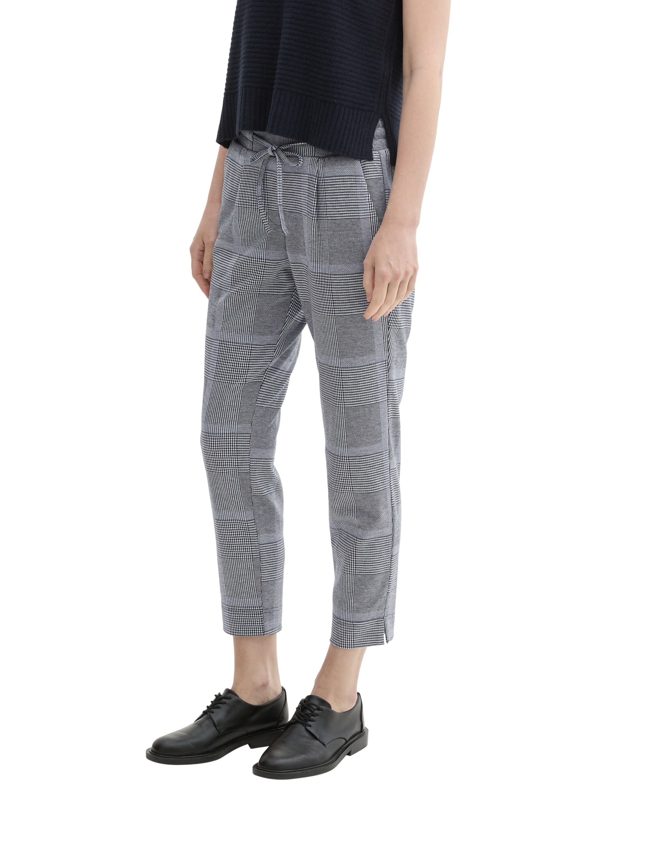 TOM TAILOR Jogger Pants, mit Karomuster