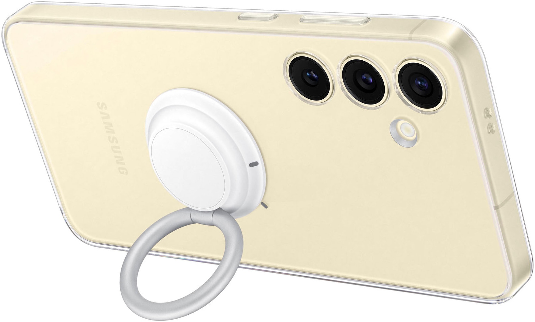 Samsung Handyhülle »Clear Gadget Case für Samsung Galaxy S24+«, Schutz, griffig und stylisch