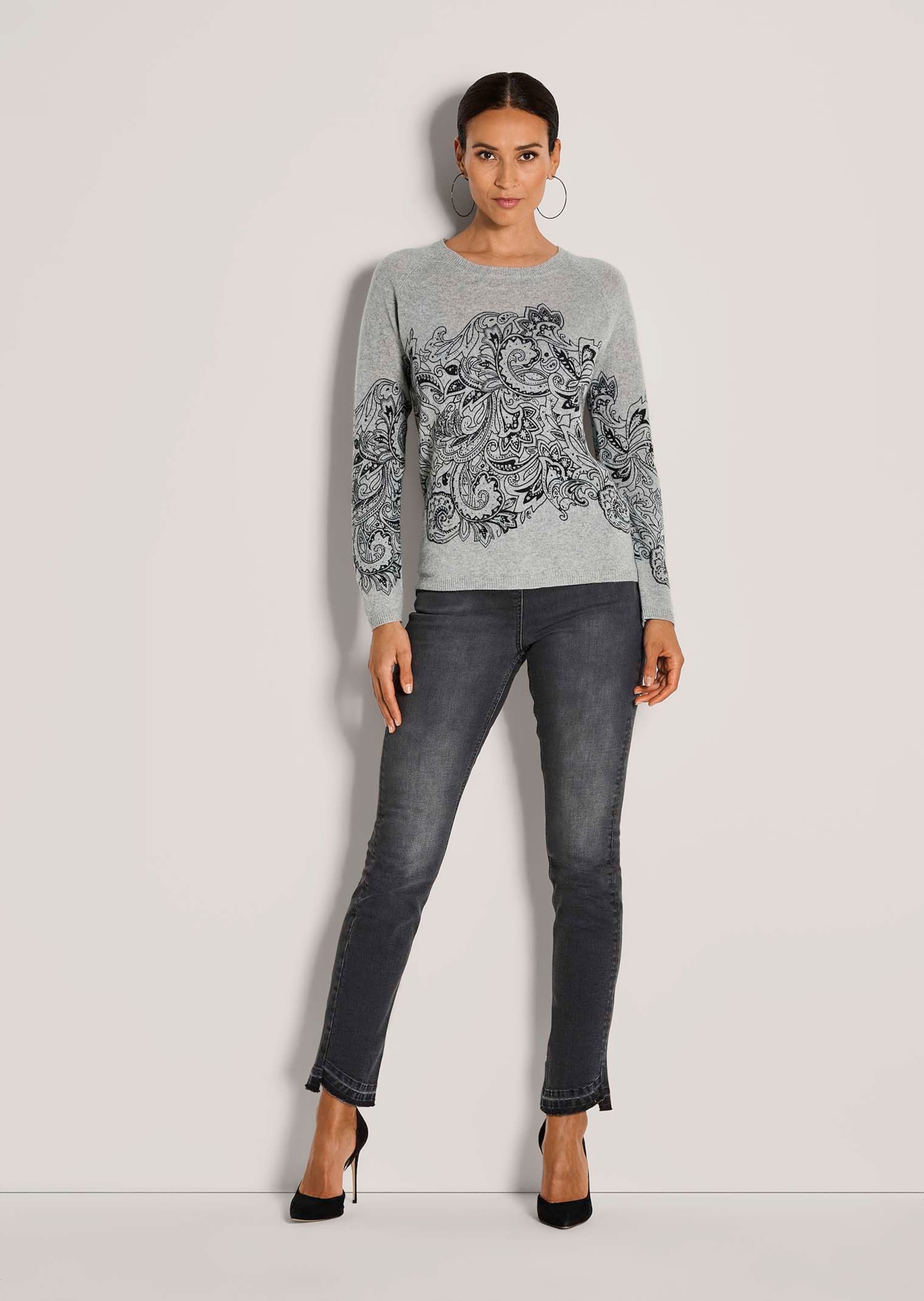 MADELEINE Longpullover "Kaschmirpullover Kaschmirpullover mit einzigartigem günstig online kaufen