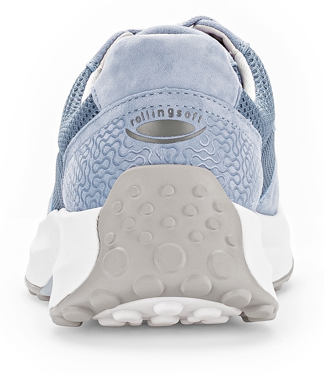 Gabor Rollingsoft Keilsneaker, Freizeitschuh, Halbschuh, Schnürschuh mit OPTIFIT-Fußbett