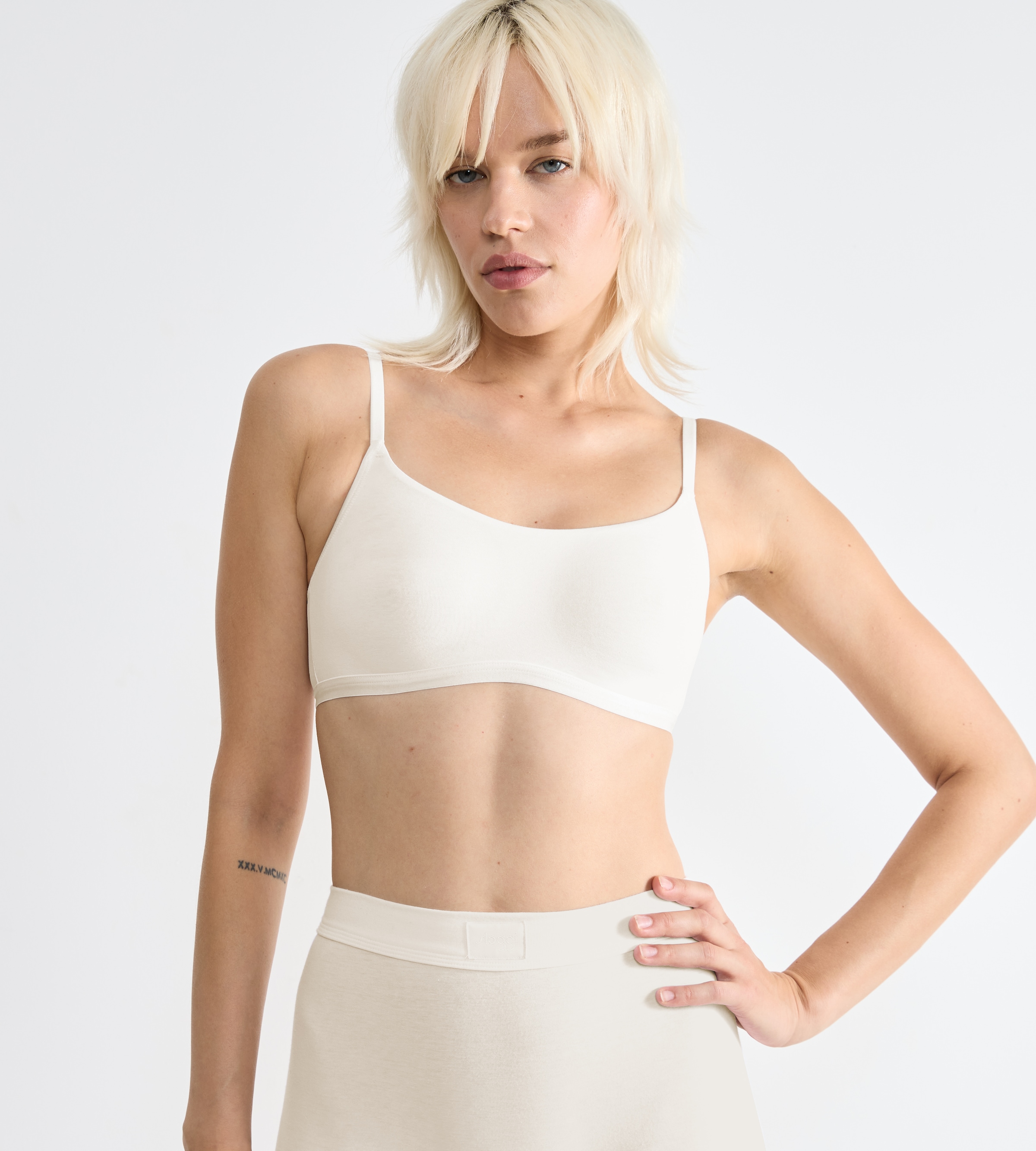 sloggi Bustier "GO Daily Cotton" Glanz-Effekt Details günstig online kaufen