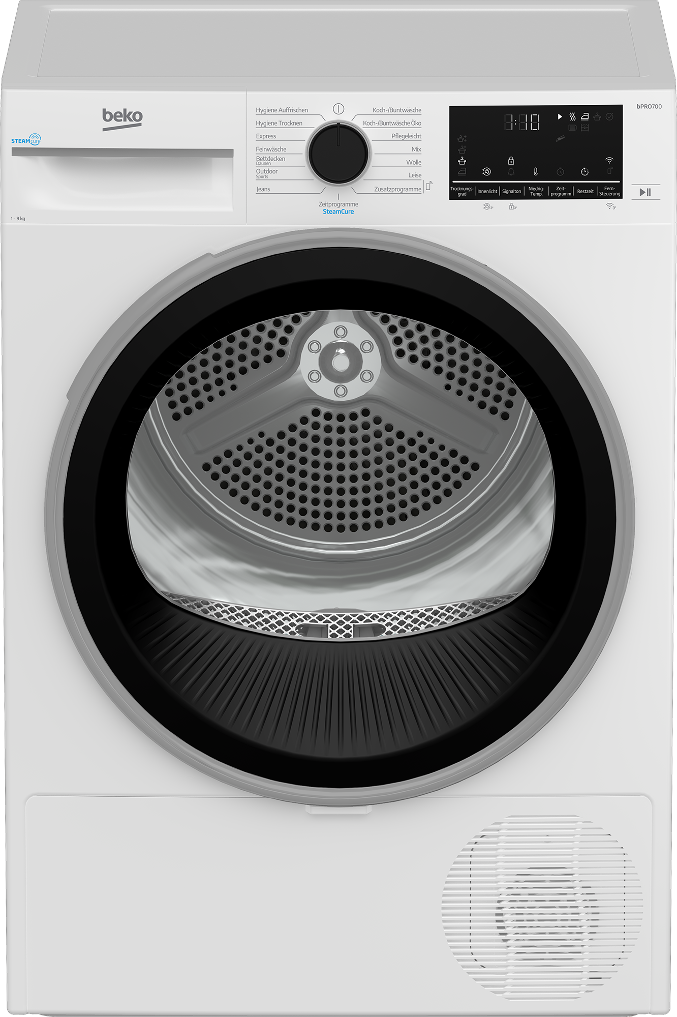 BEKO Wärmepumpentrockner »B7T89209« Die AquaWave® Trommel bewegt die Wäsche sanft und effektiv