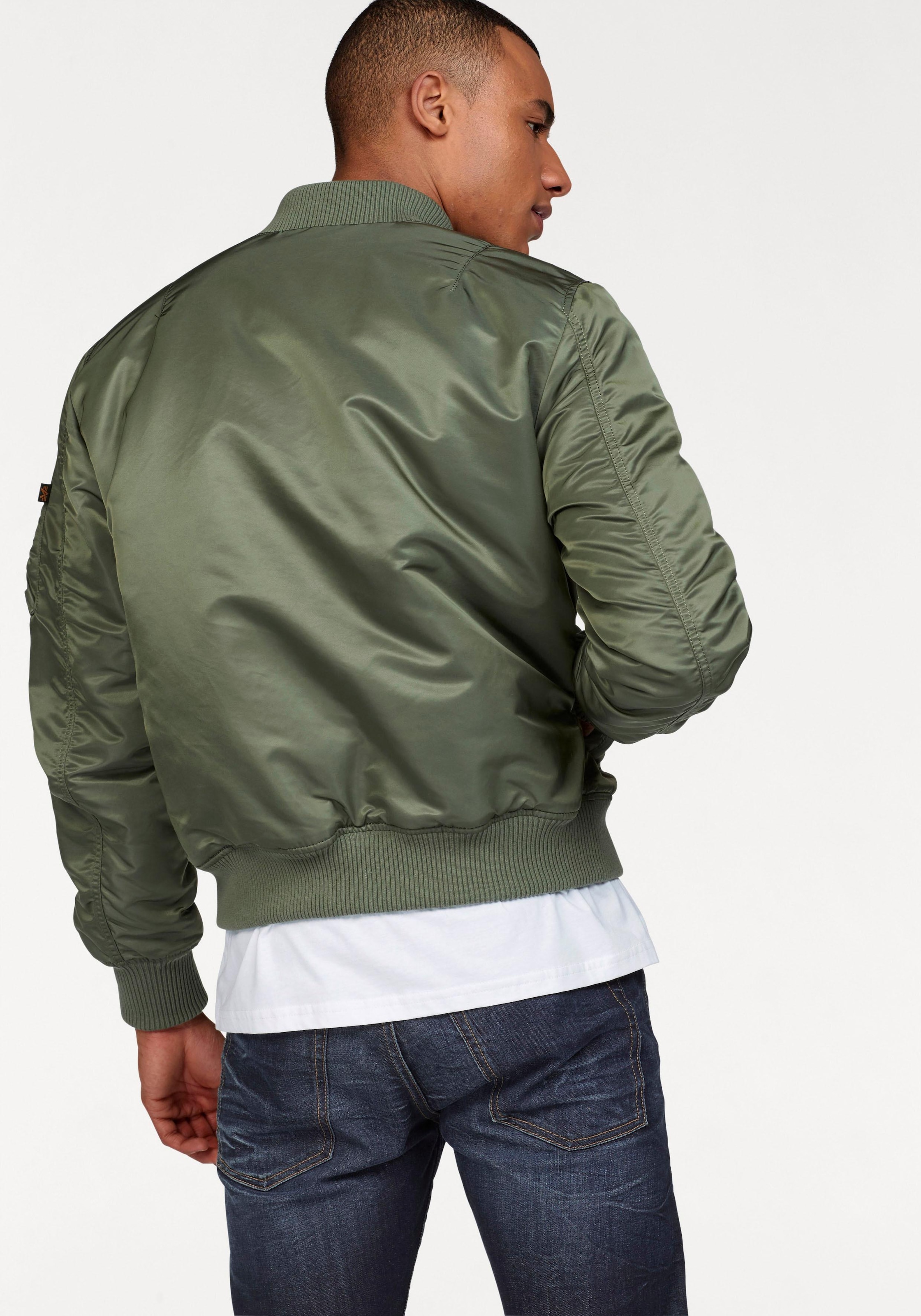 Alpha Industries Bomberjacke "MA-1 VF59 LONG", ohne Kapuze, gefüttert günstig online kaufen