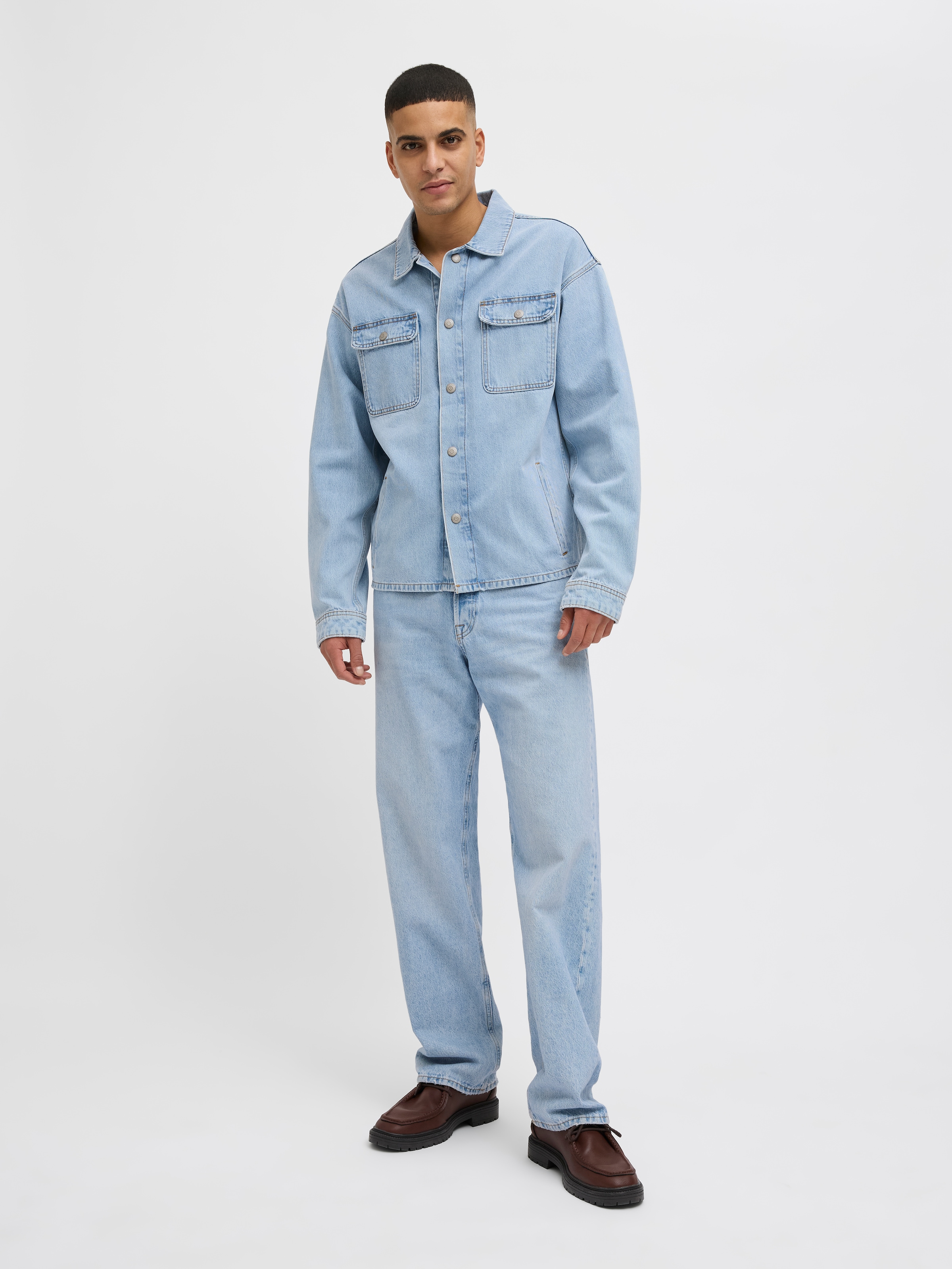 Jack & Jones Jeanshemd »JJICHASE JJOVERSHIRT MF 903 SN«