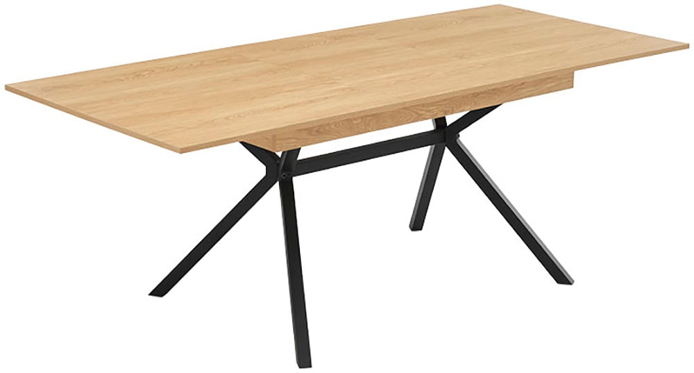 OTTO home Esstisch »Vendy«, ausziehbarer Tisch mit pflegeleichter Oberfläche, 160-210 cm