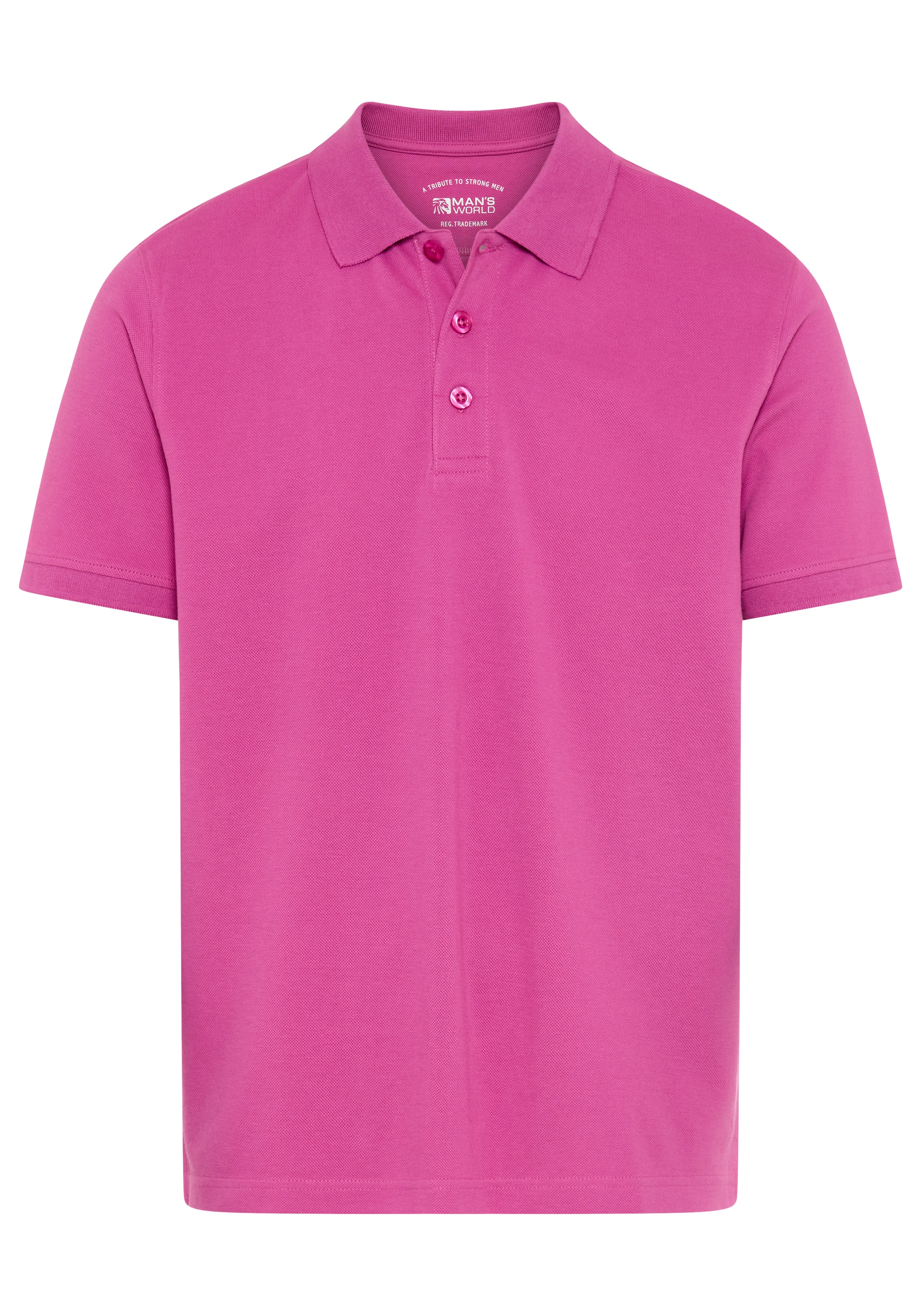 Man's World Poloshirt Magenta 5XL 6