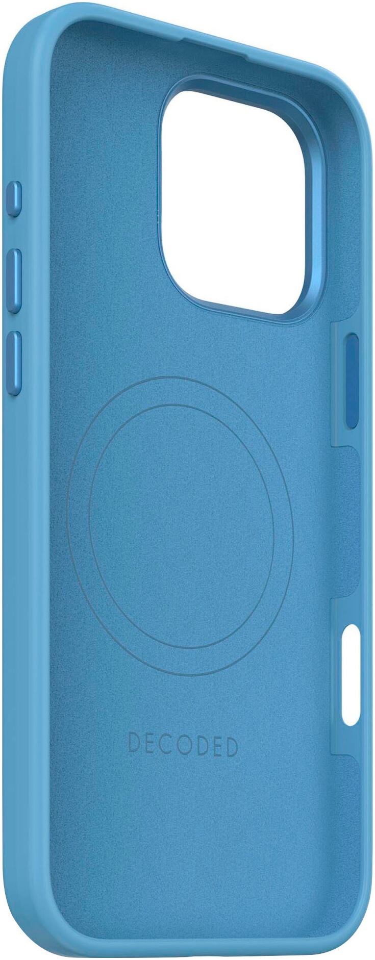 DECODED Smartphone-Hülle »AntiMicrobial Silicone Backc. iPhone 16 Pro Max«, Smartphones