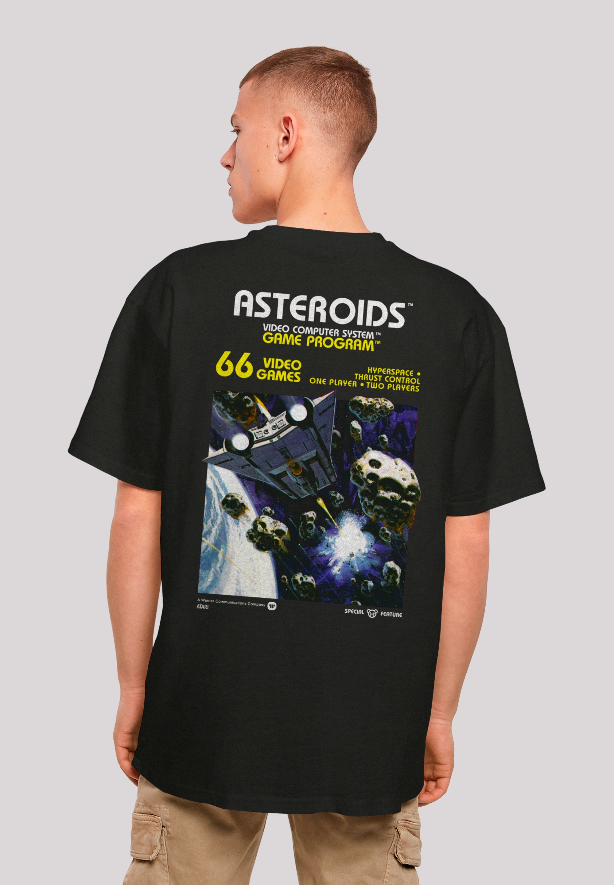 F4NT4STIC T-Shirt »Atari Games Logo Retro Gaming«, Premium Qualität