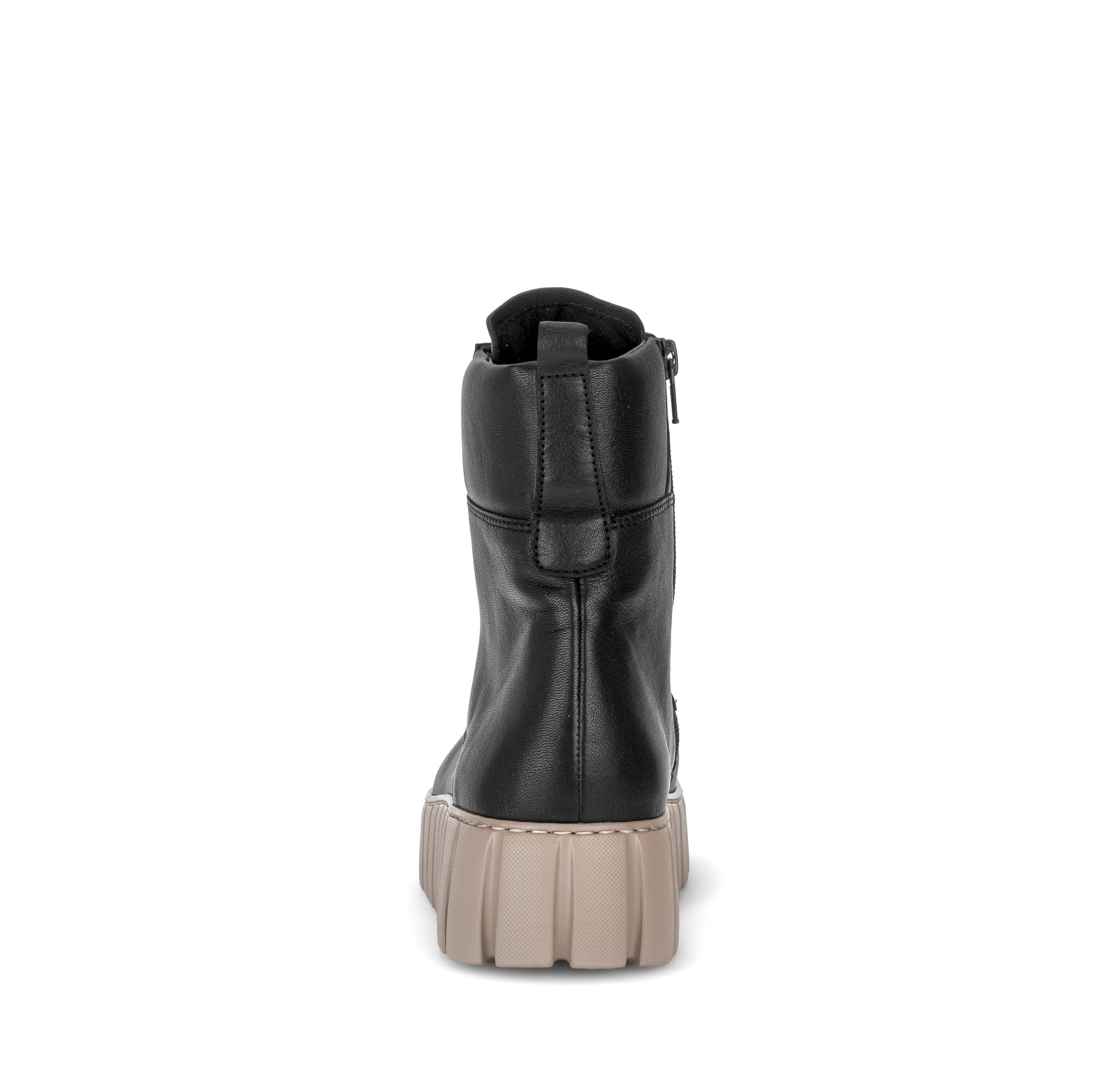 Gabor Schnürboots  Plateau, Herbstboots mit gepolstertem Schaftrand, G-Weite