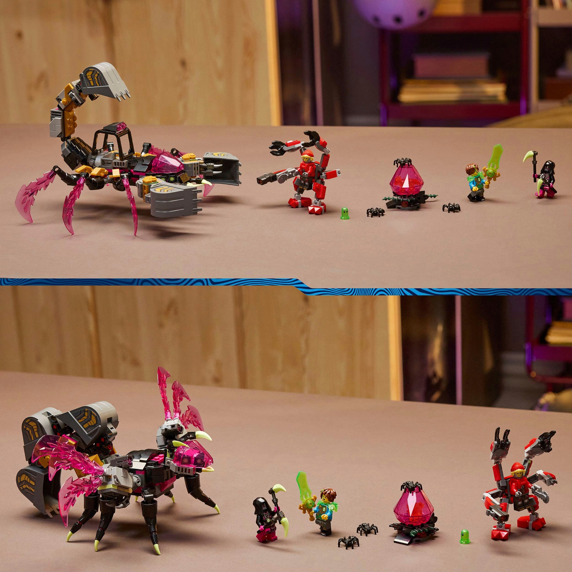 LEGO® Konstruktionsspielsteine »Albtraum-Skorpionbagger (71513), LEGO DREAMZzz« Made in Europe