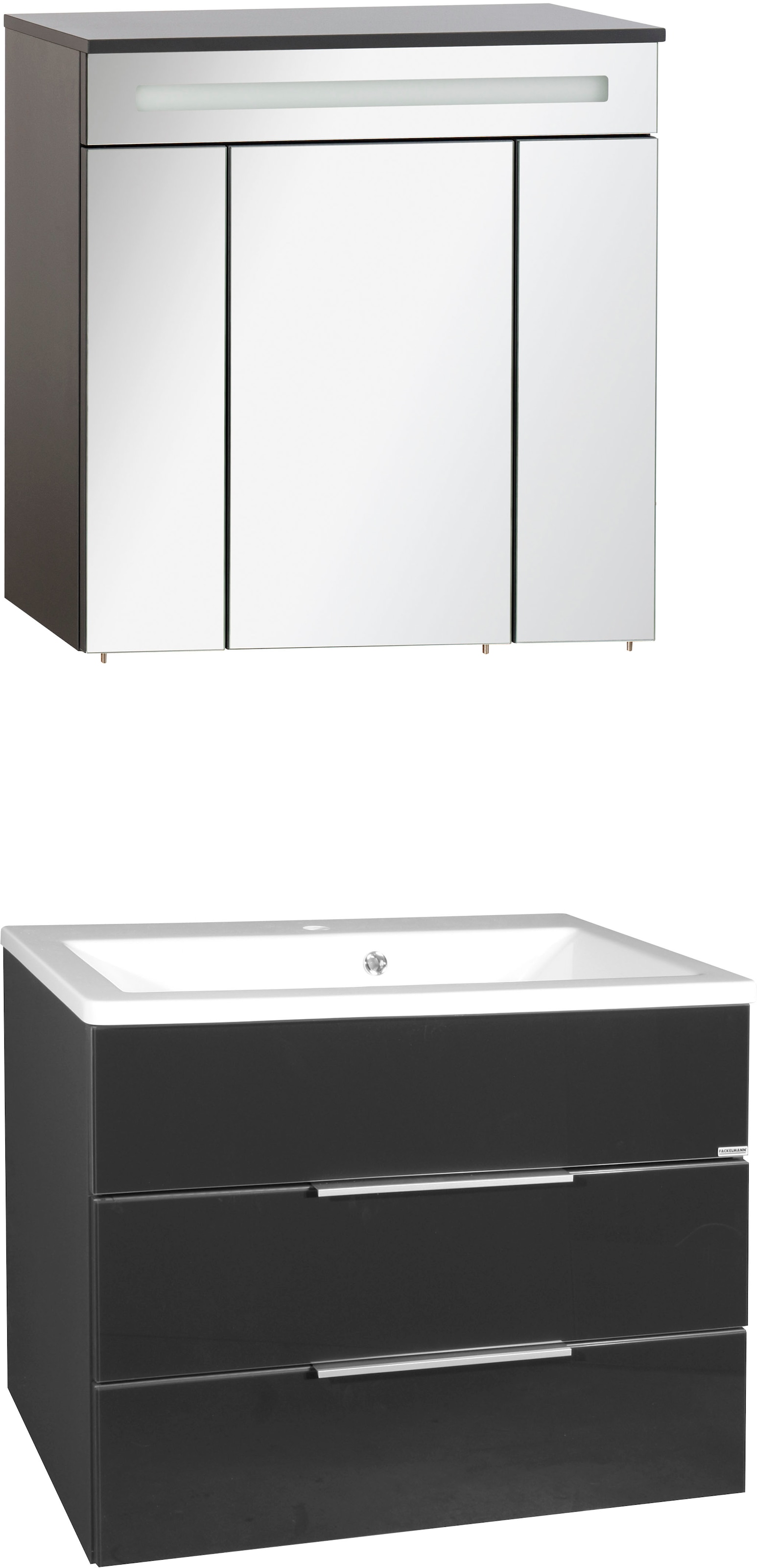 FACKELMANN Waschtisch "Waschplatz-Set KARA" 3 tlg. 3-teilig günstig online kaufen
