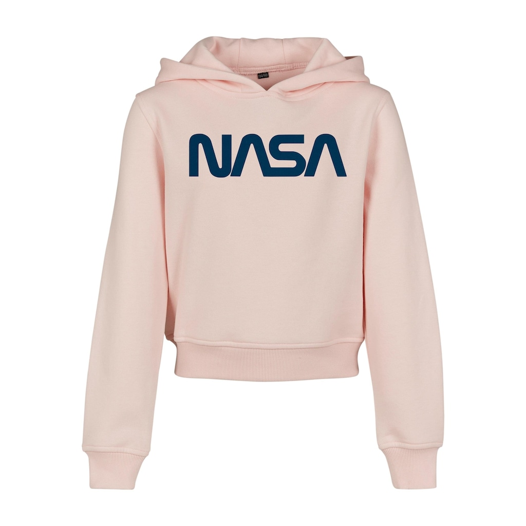 MisterTee Kapuzensweatshirt »MisterTee Damen Kids NASA Cropped Hoody«, (1 tlg.)