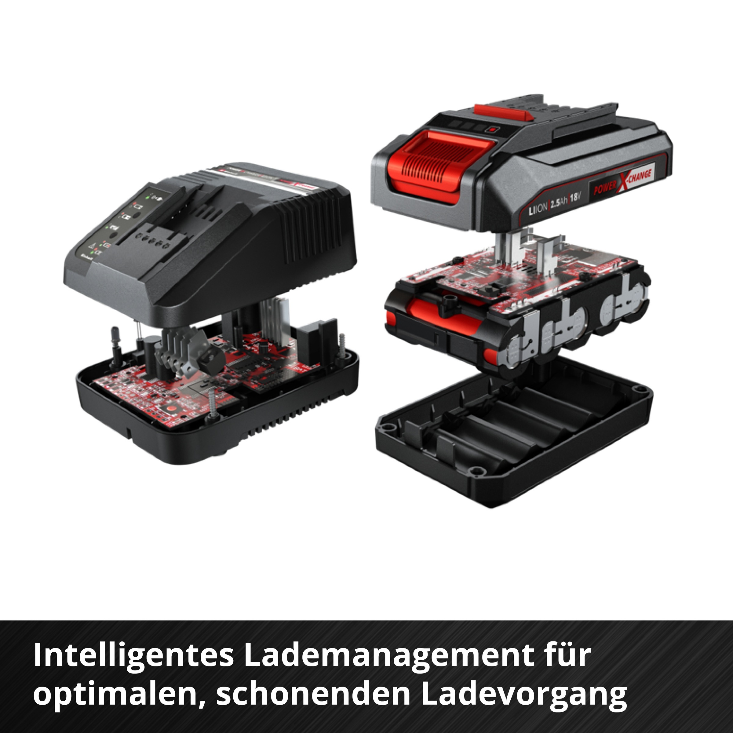 Einhell Akku-Heckenschere »mit Teleskopstab Â»GC-HH 18/45 Li TÂ««, inkl. PXC-Starter-Kit 18V 2,5Ah